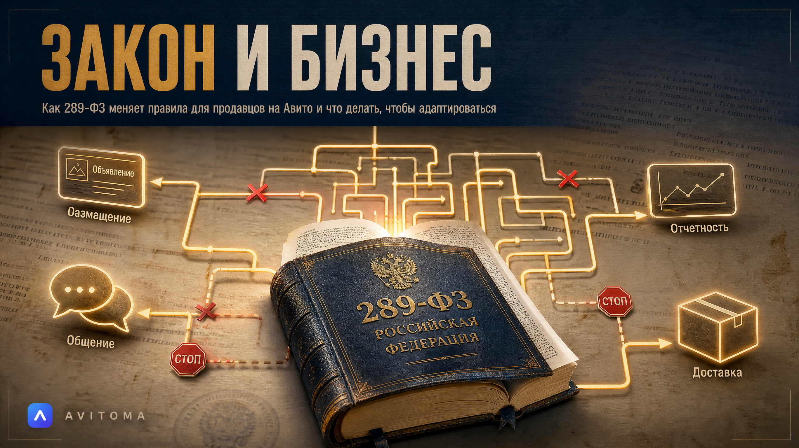 289-ФЗ: как изменения влияют на ваш бизнес на Авито в 2026 году