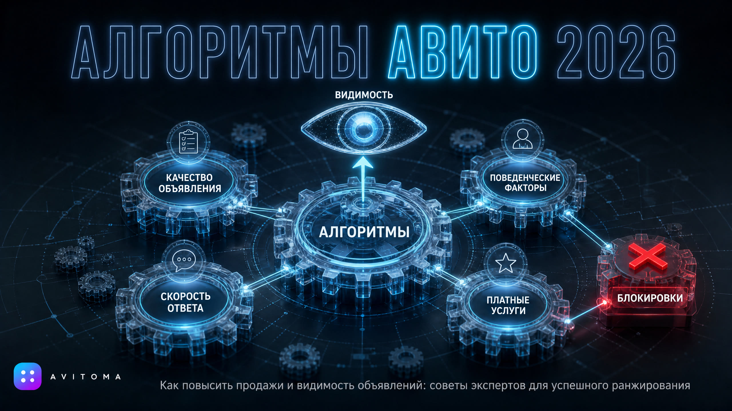 Алгоритмы Авито 2026: как продавать больше с цифрами