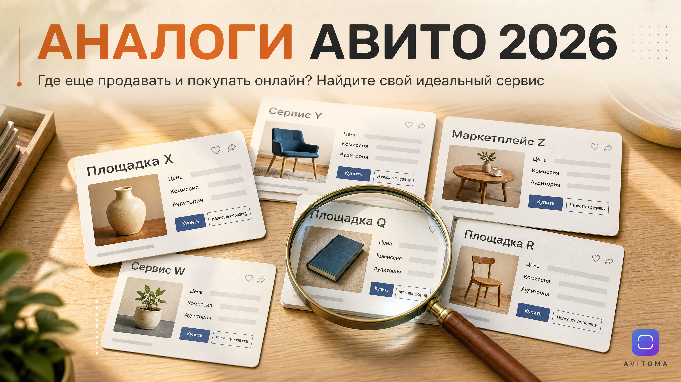 Аналоги Авито 2026: где еще продавать и покупать онлайн?