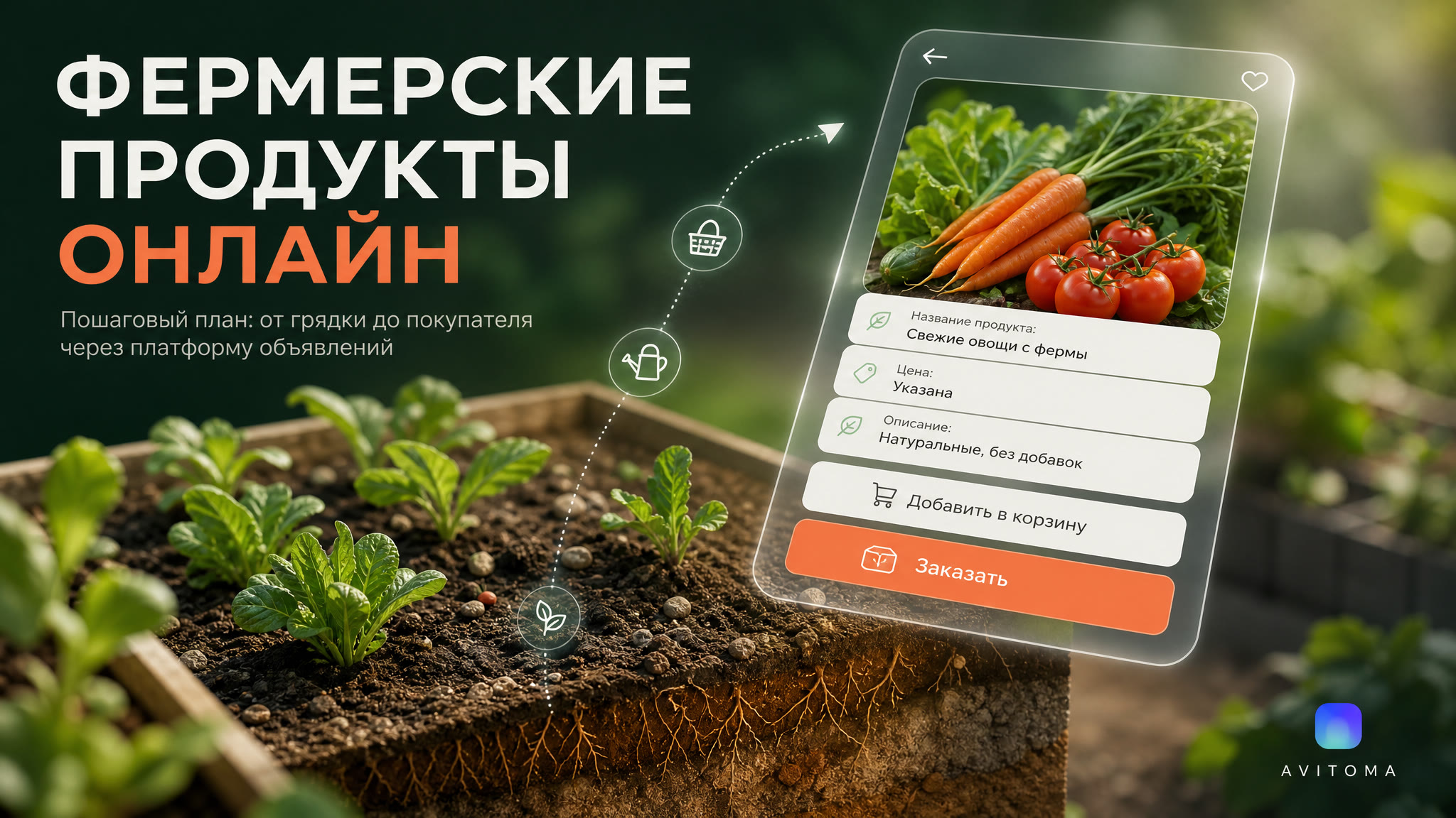 Как продавать фермерские продукты на Авито: пошаговый план 2026