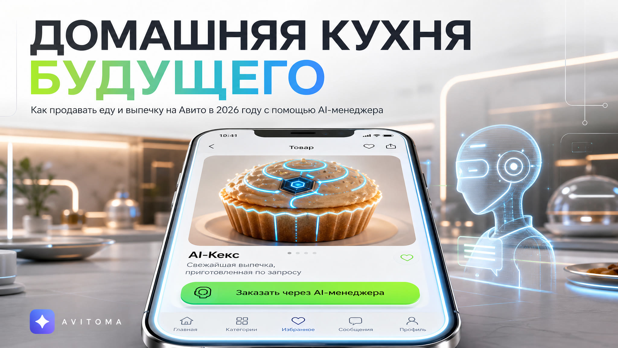 Домашняя кухня на Авито: как продавать еду и выпечку в 2026