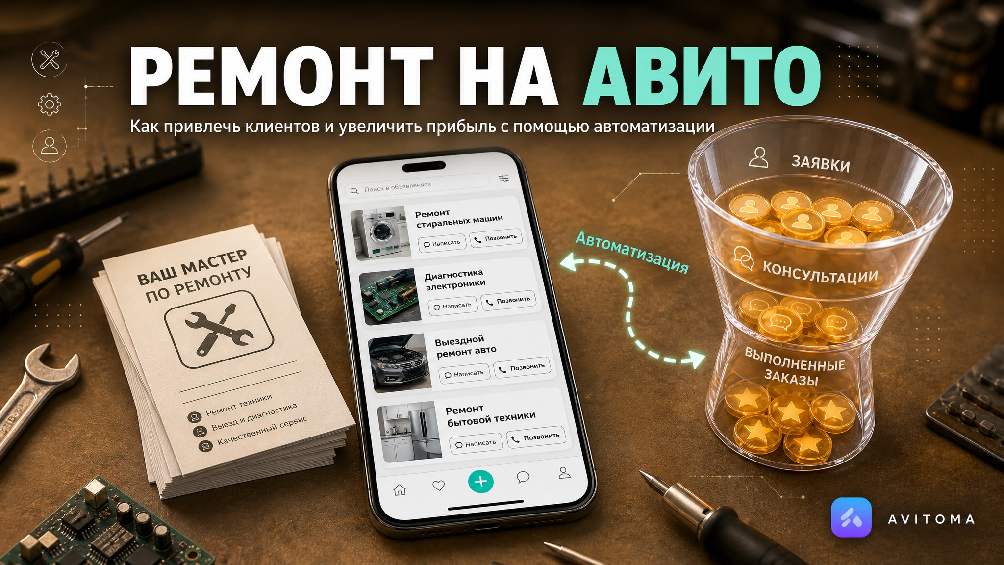 Ремонт на Авито: как привлечь клиентов и зарабатывать больше