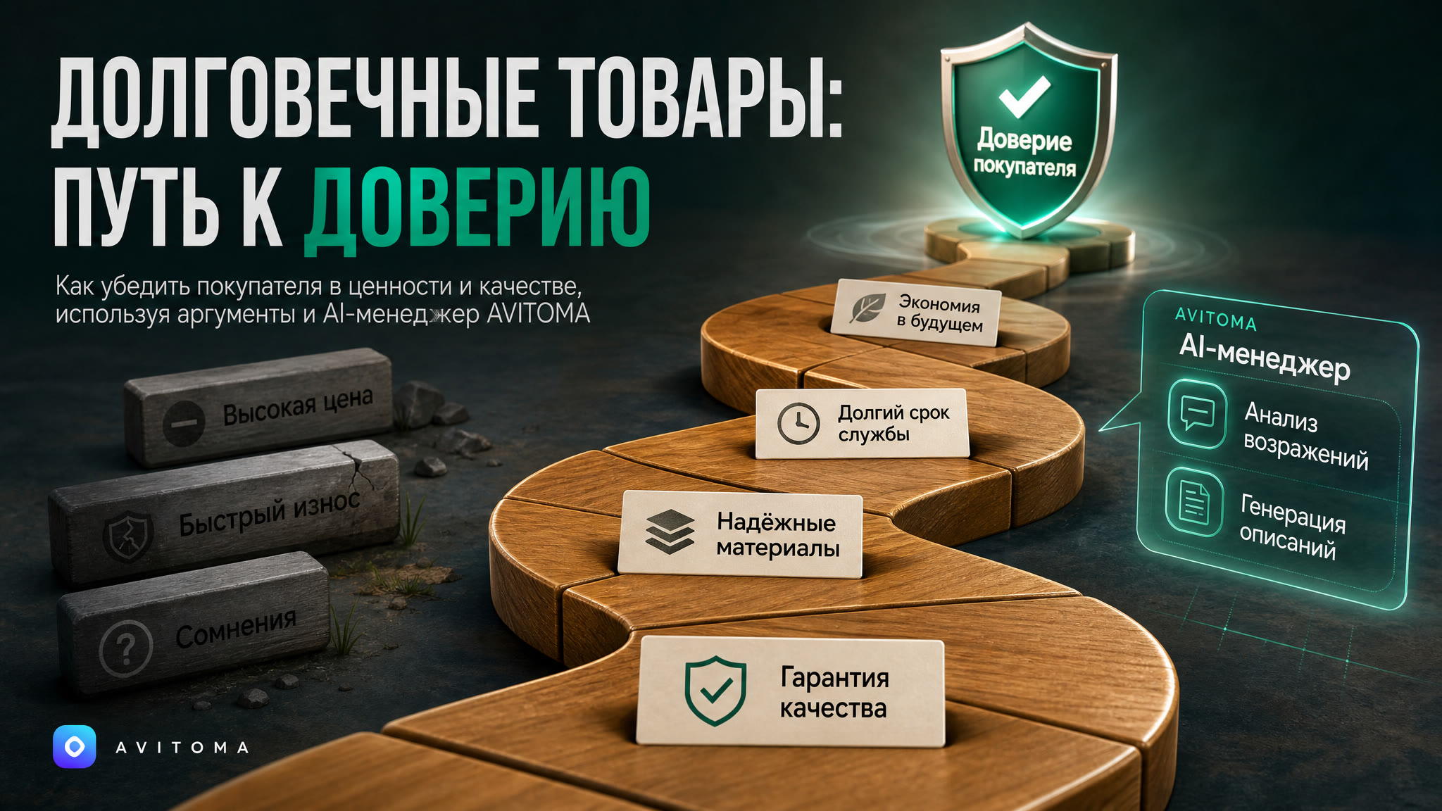 Как продавать долговечные товары на Авито: аргументы и позиционирование
