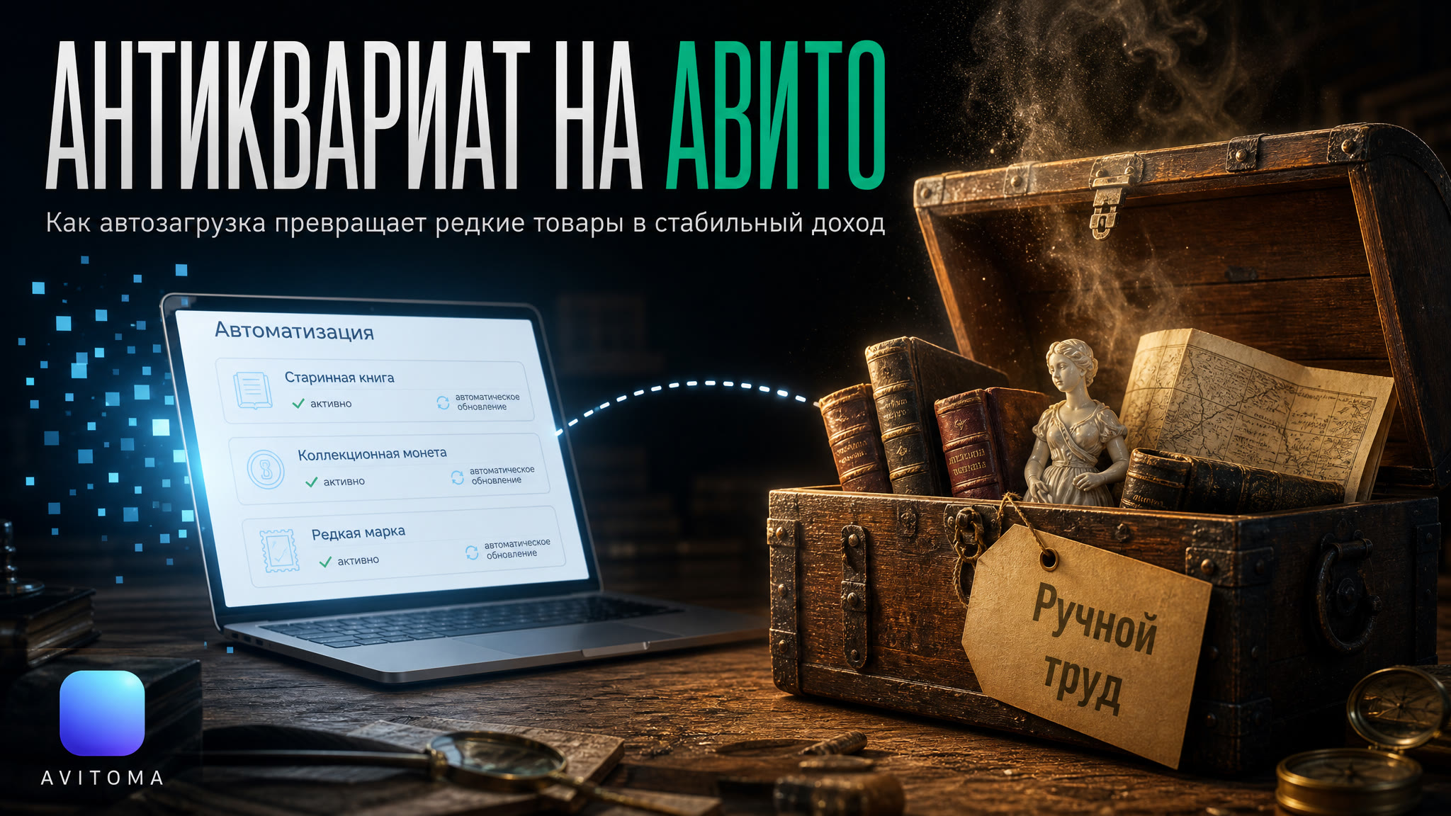 Как продавать товары с долговременным хранением на Авито