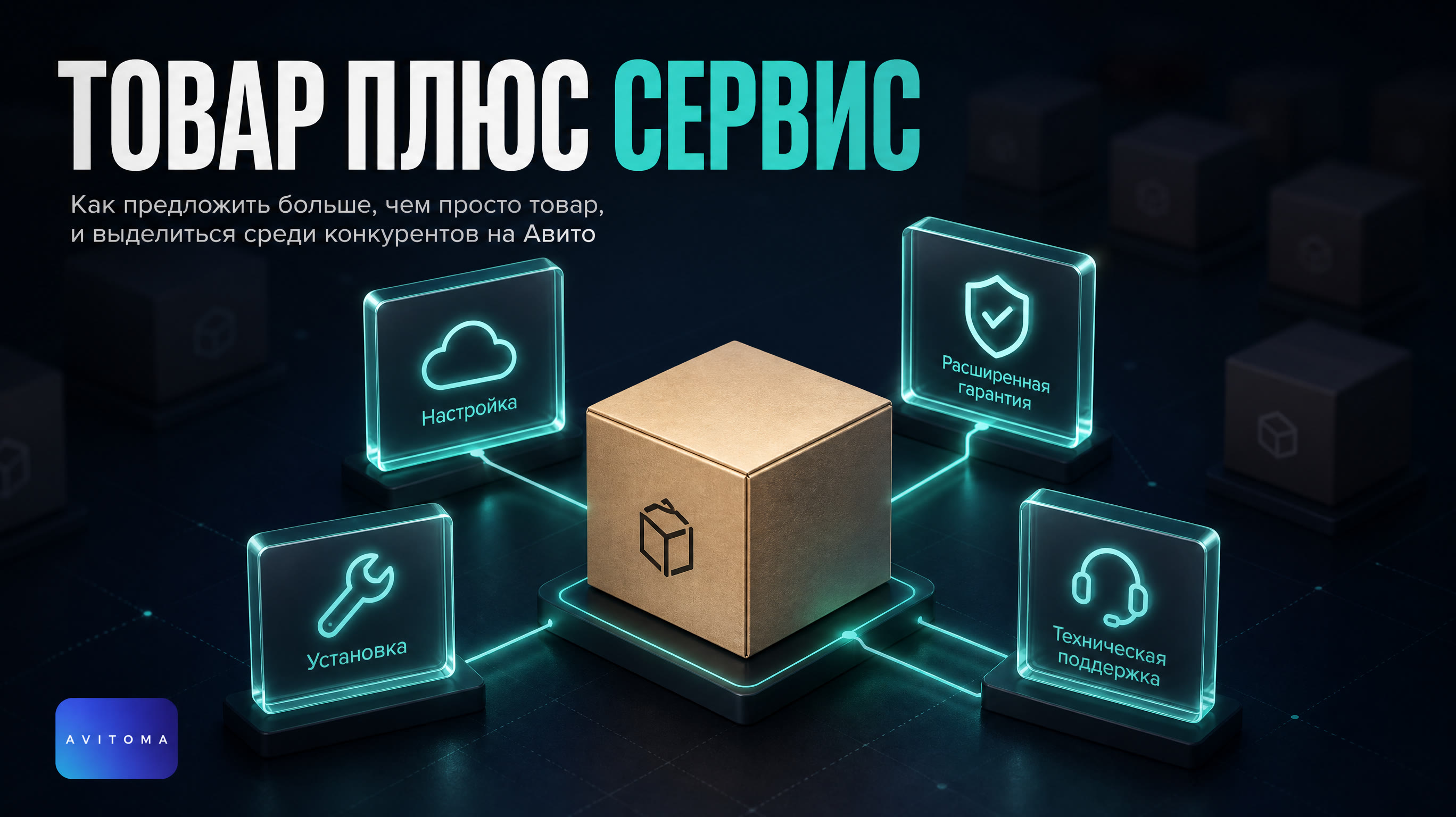Как продавать товары на Авито с дополнительным обслуживанием