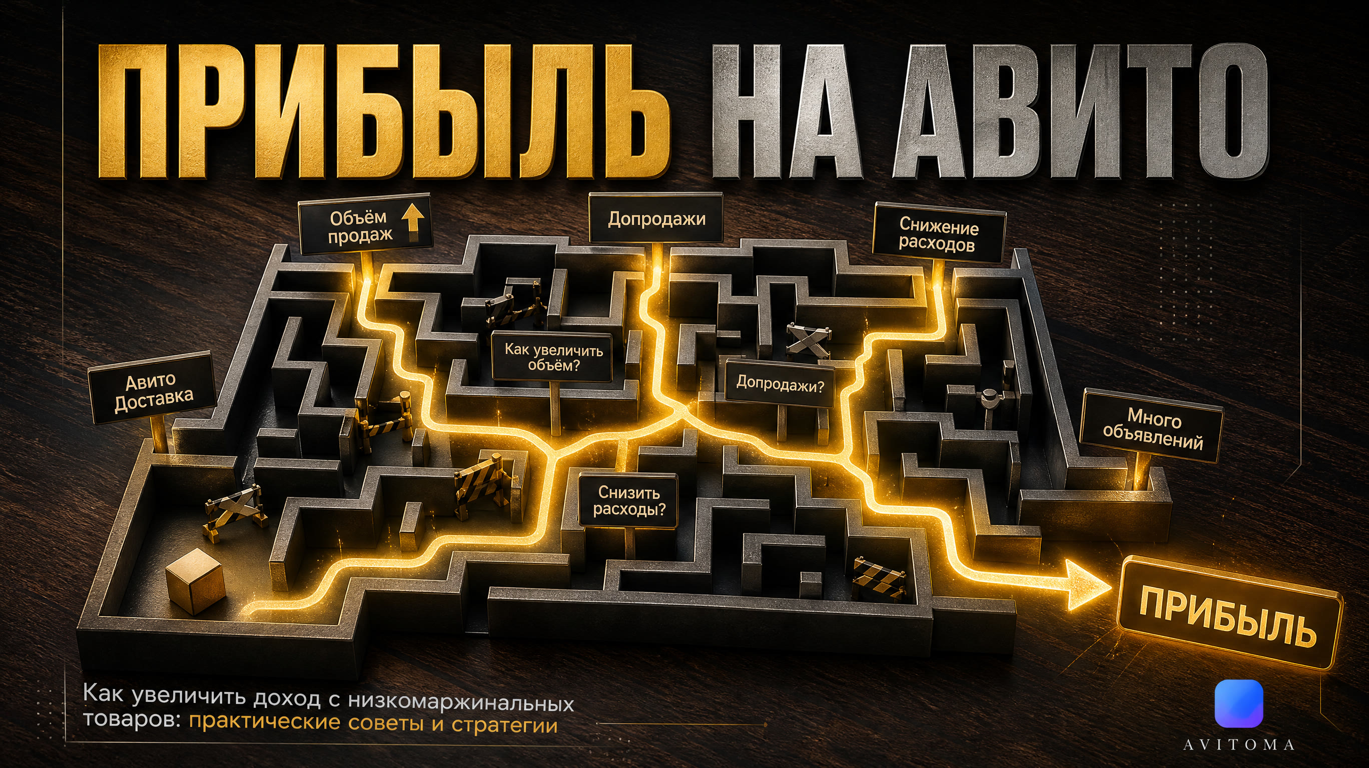 Продажи на Авито с низкой маржой: как увеличить прибыль