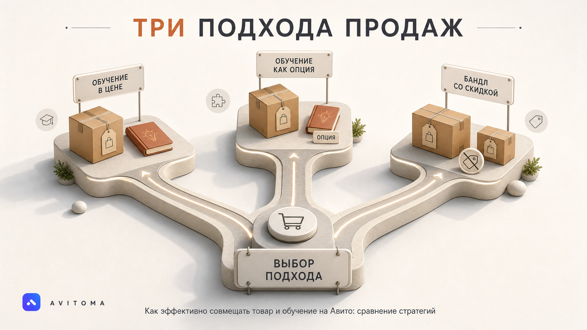 Как продавать товары с обучением на Авито: 3 подхода