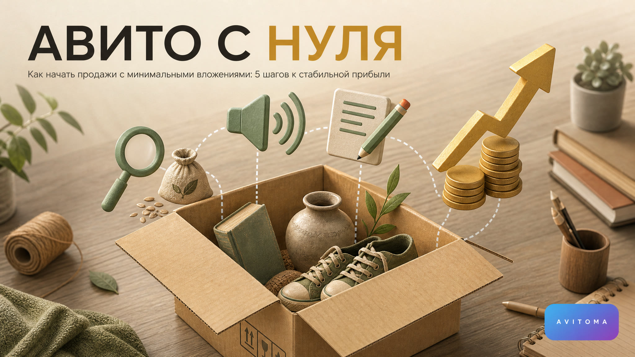 Как продавать на Авито с ограниченным бюджетом: 5 шагов к прибыли
