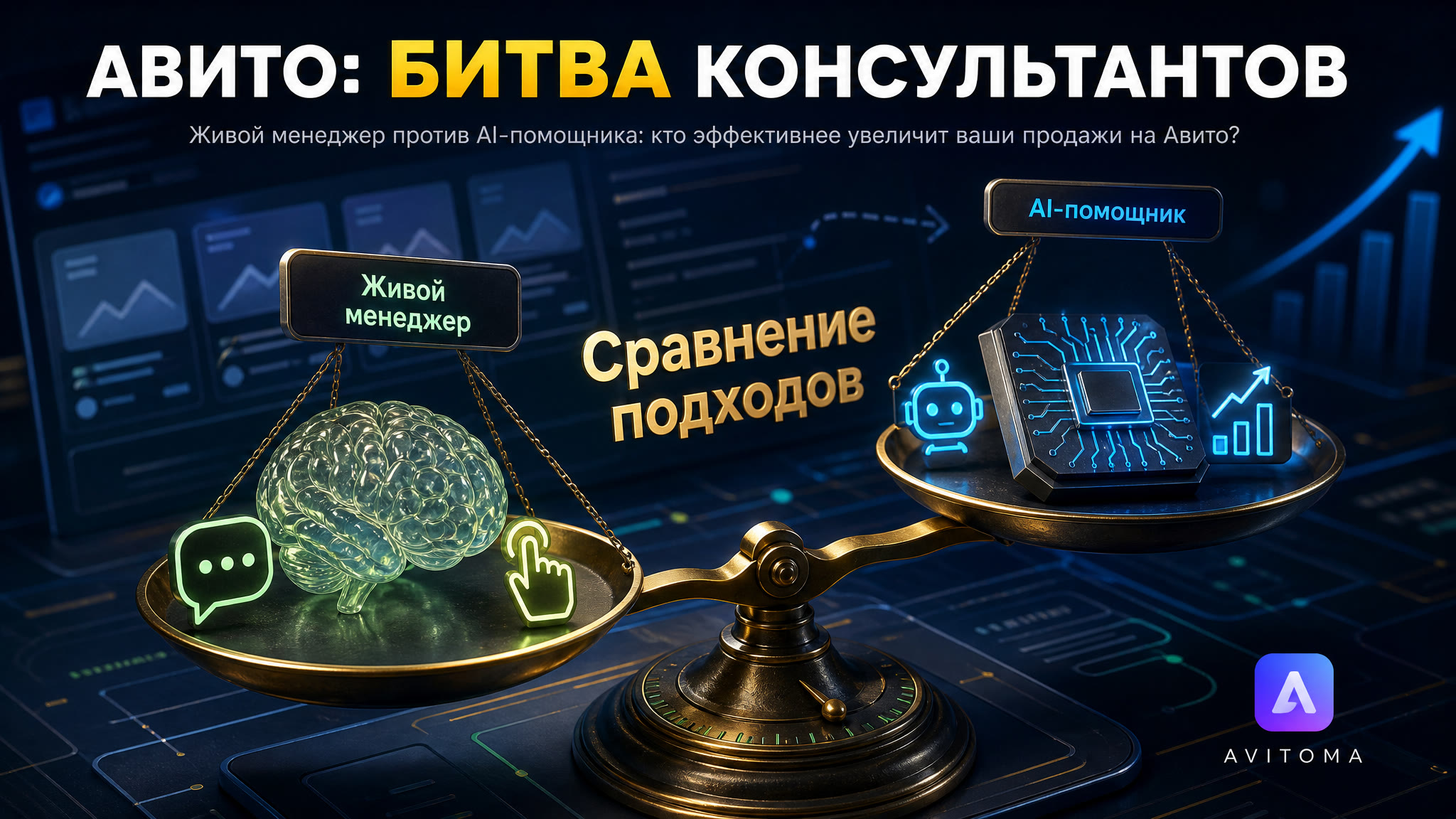 Как продавать на Авито с личным консультантом: сравнение подходов