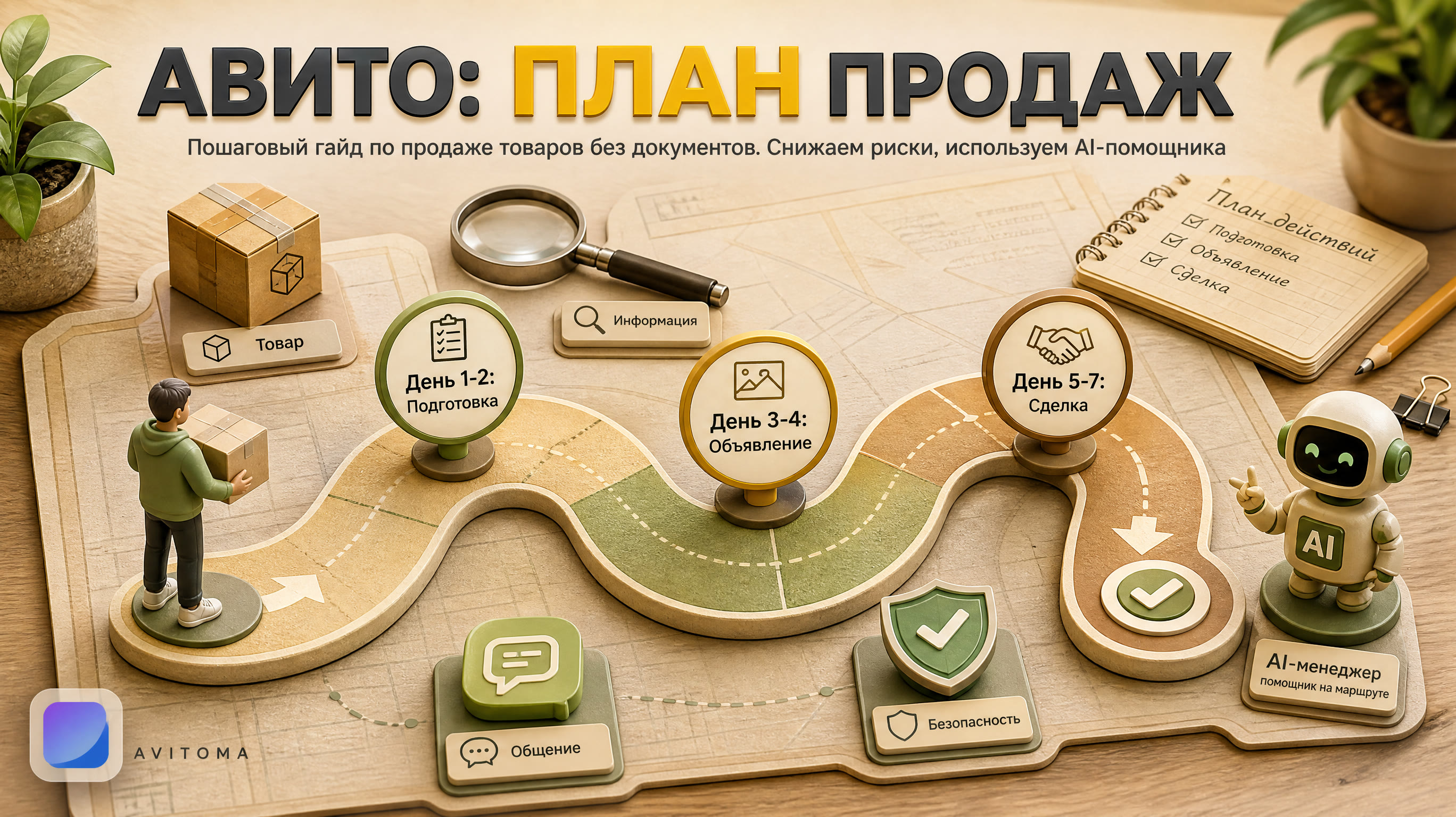 Как продать товар на Авито без документов: план действий