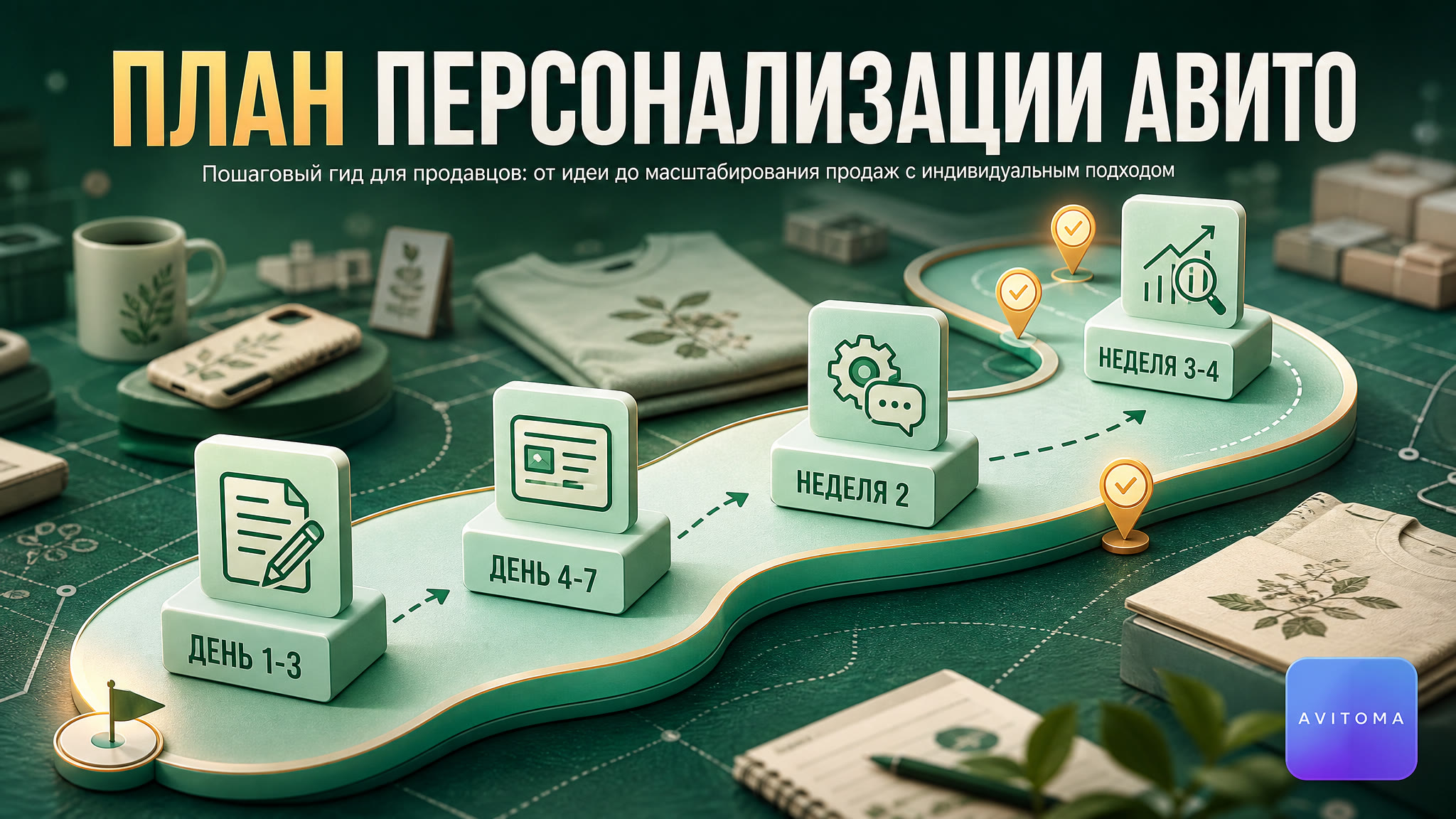 Как продавать товары с персонализацией на Авито: пошаговый план