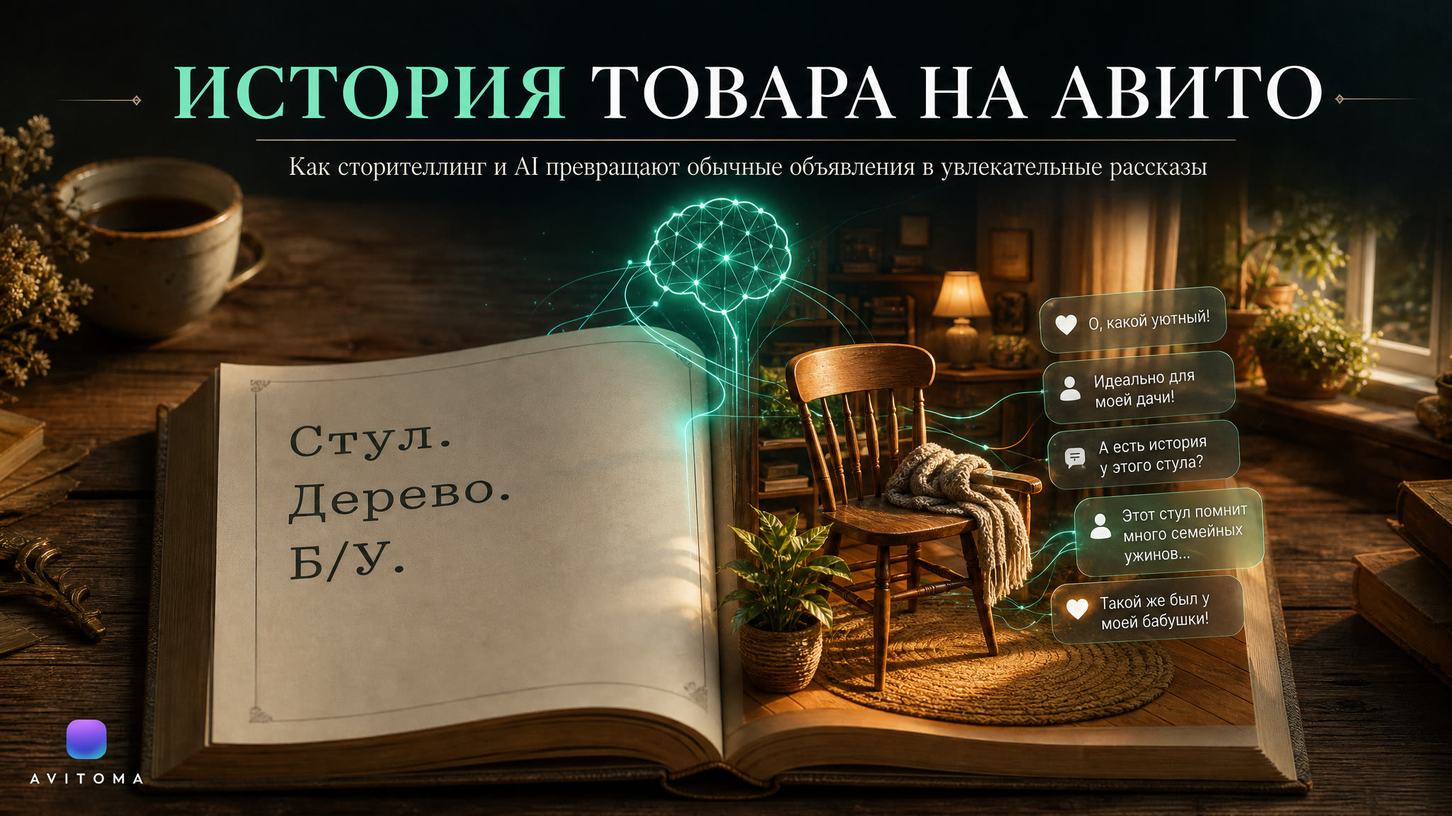 История товара на Авито: как сторителлинг увеличивает продажи