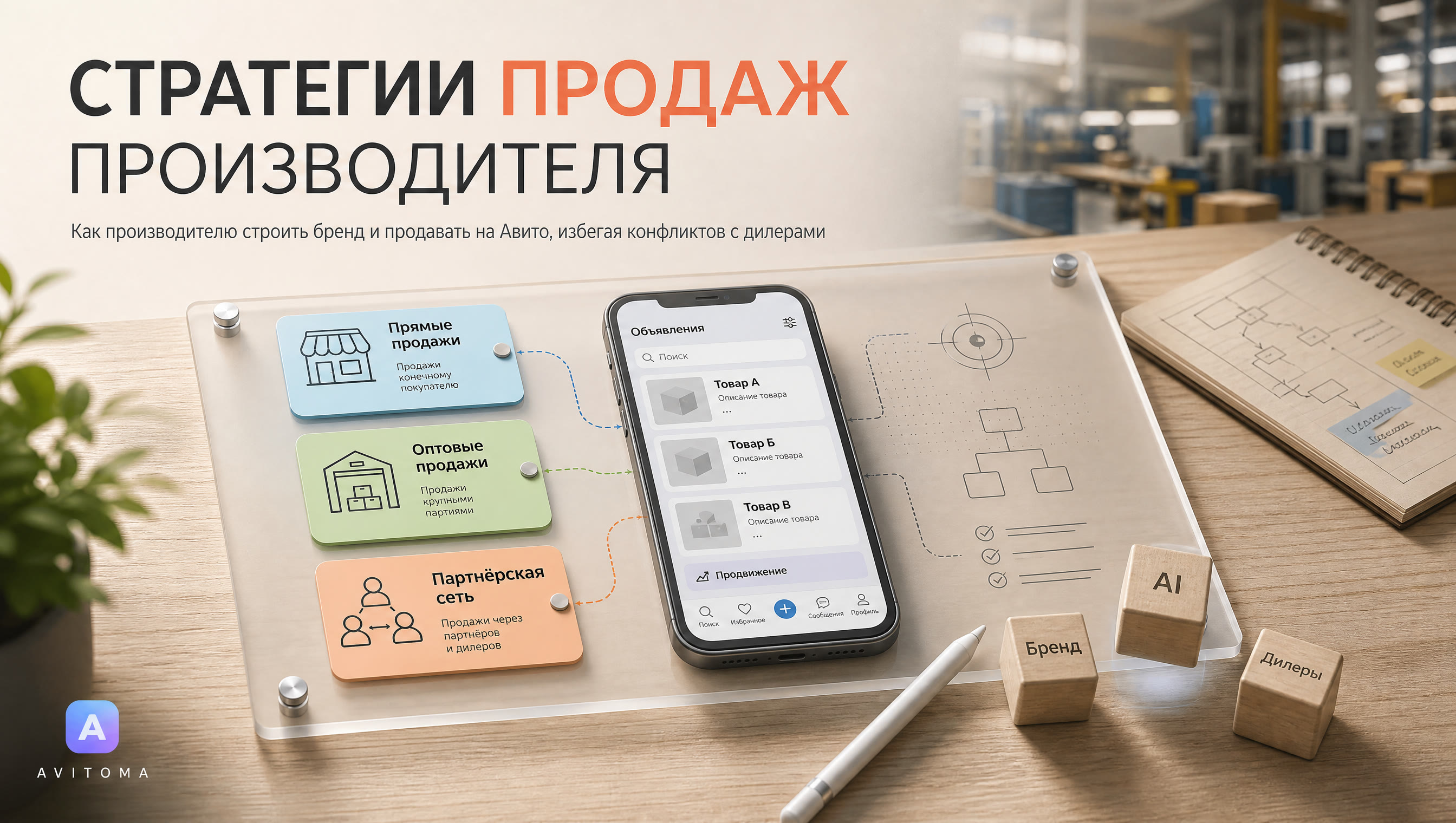 Как производителю продавать на Авито и строить бренд