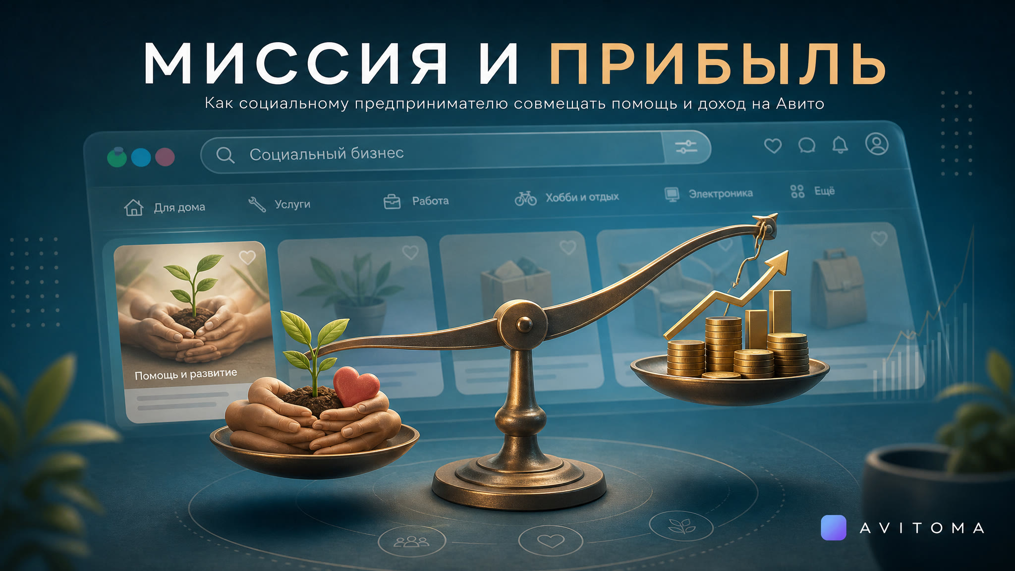 Авито для соцпредпринимателя: миссия и прибыль