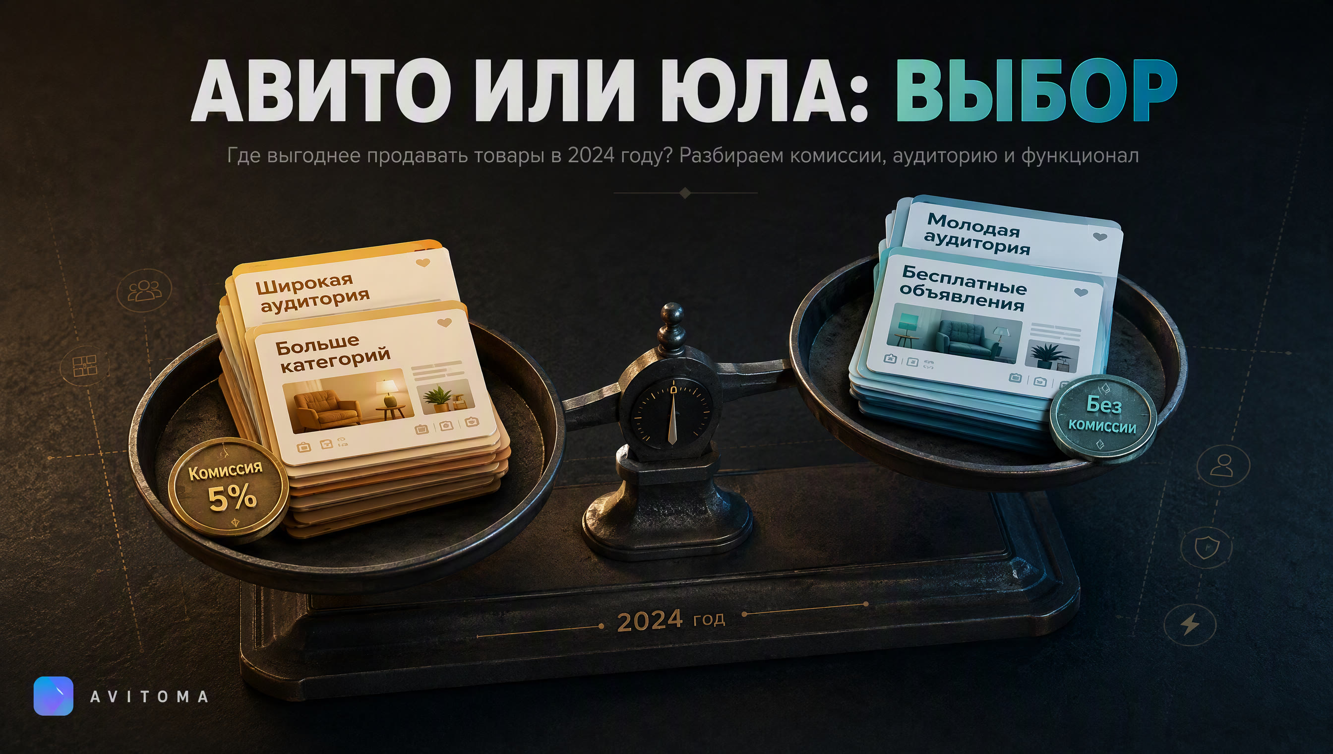 Авито или Юла: где выгоднее продавать товары в 2024 году?