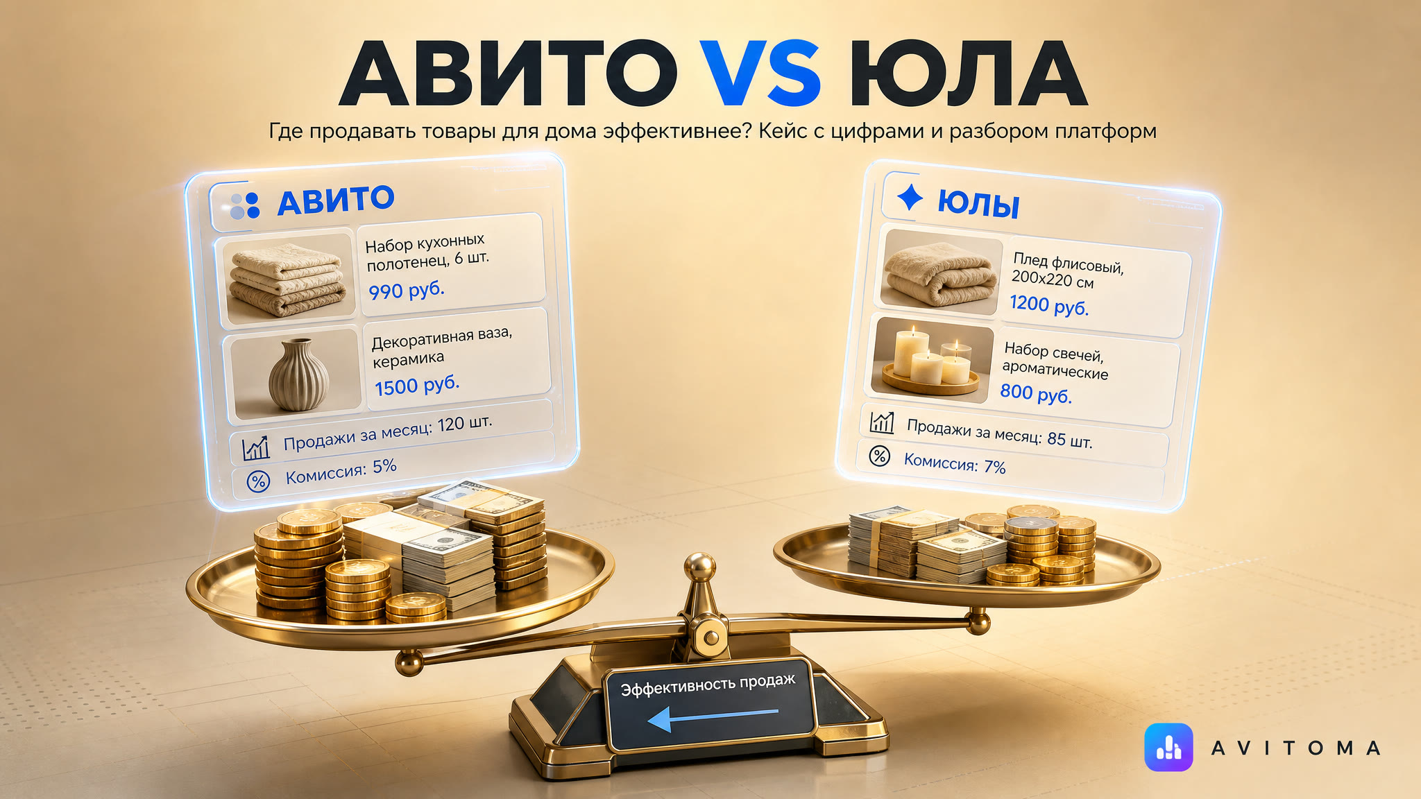 Авито vs Юла: где продавать эффективнее? Кейс с цифрами
