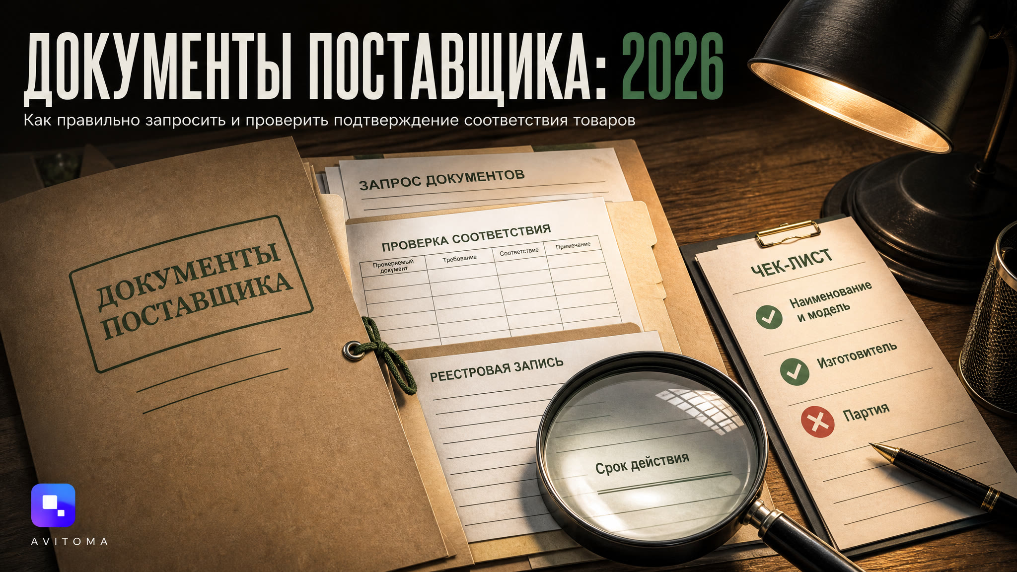 Как запросить документы у поставщика: план на 2026 год