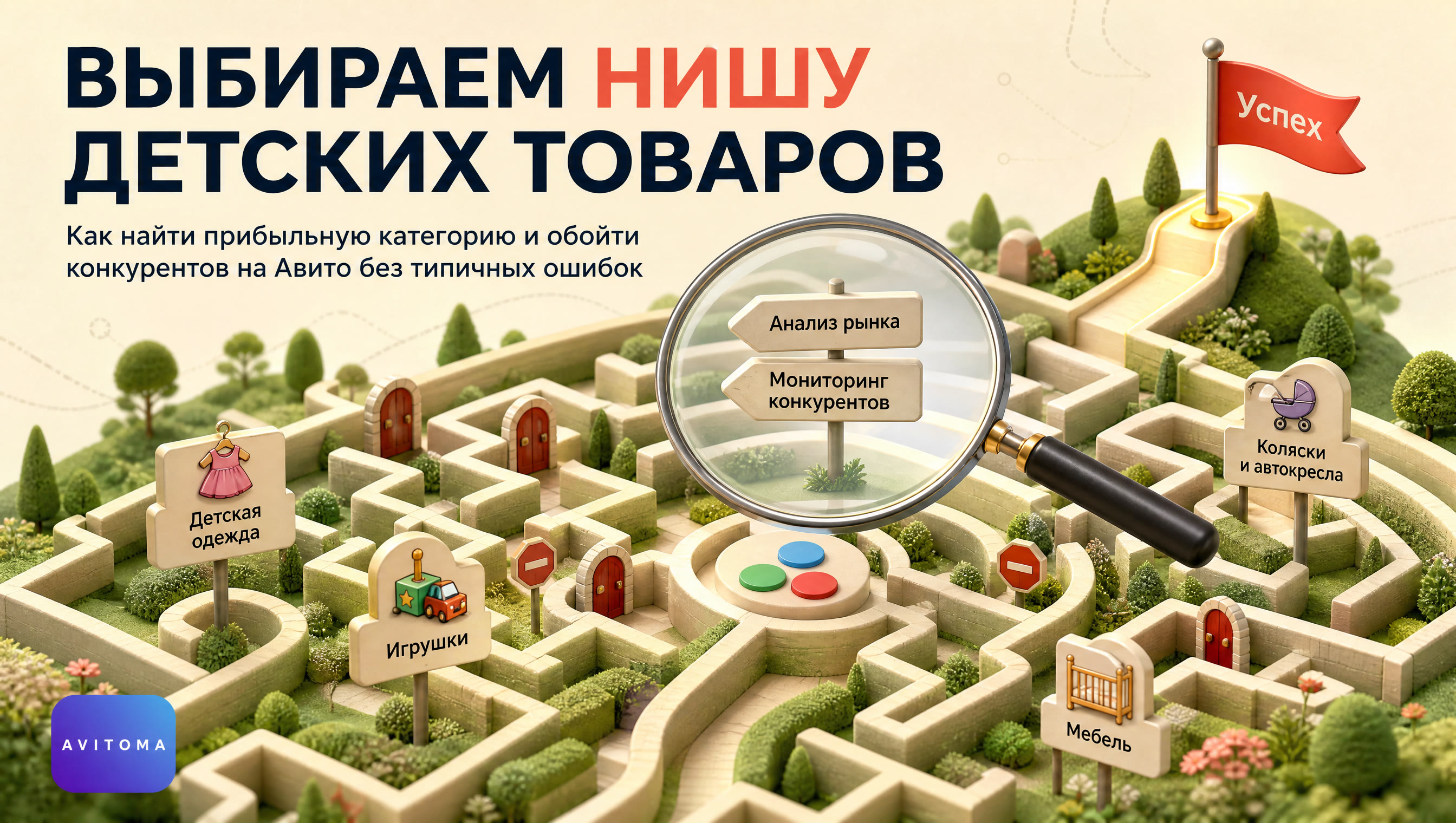 Детские товары на Авито: как выбрать нишу и обойти конкурентов