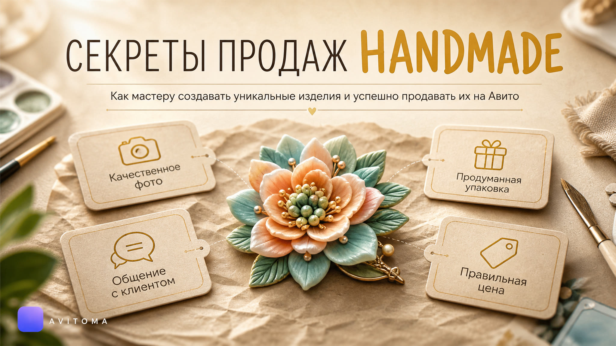 Как продавать handmade на Авито: кейс и секреты роста