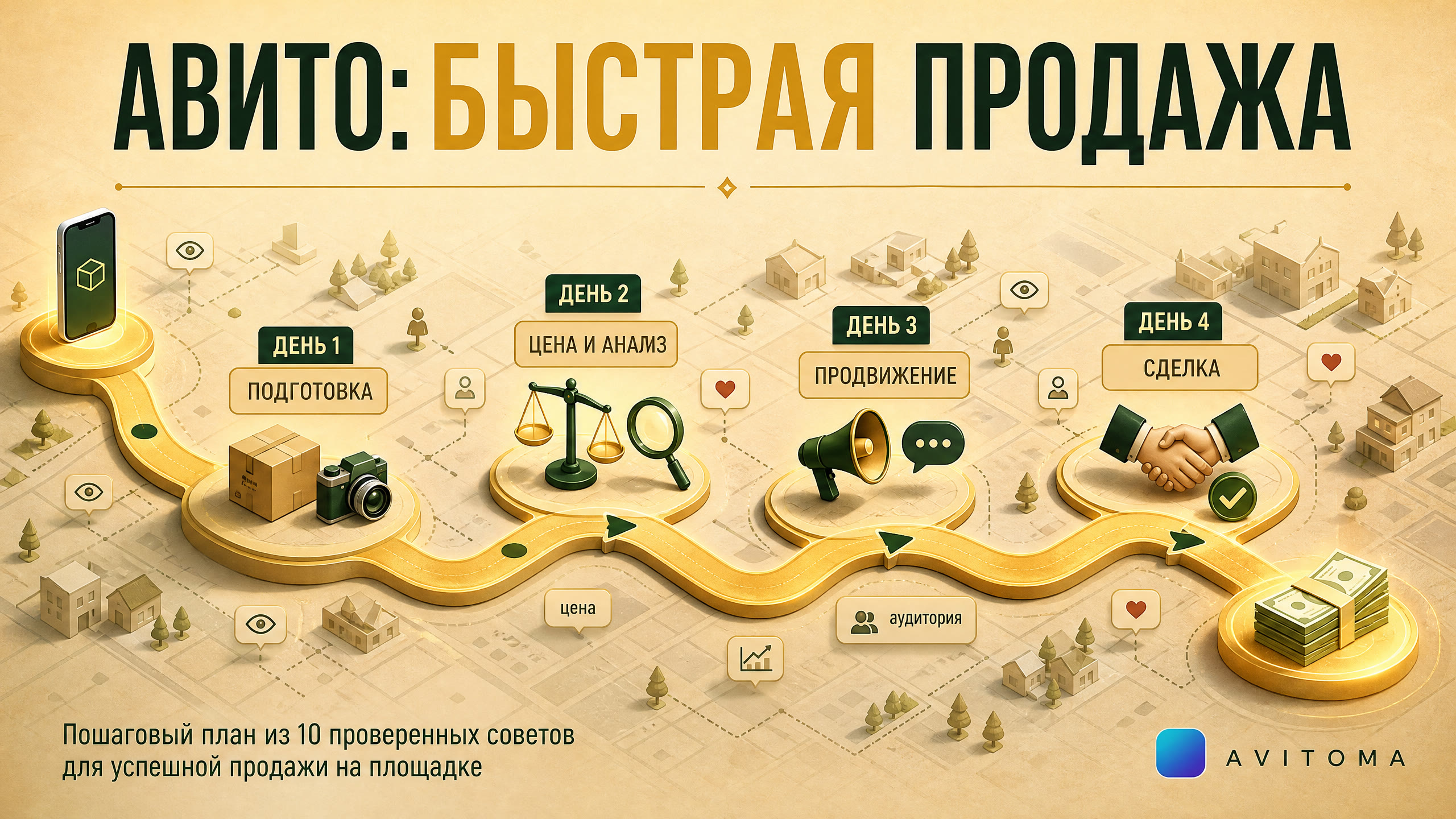 Как быстрее продать на Авито: 10 проверенных советов 2026