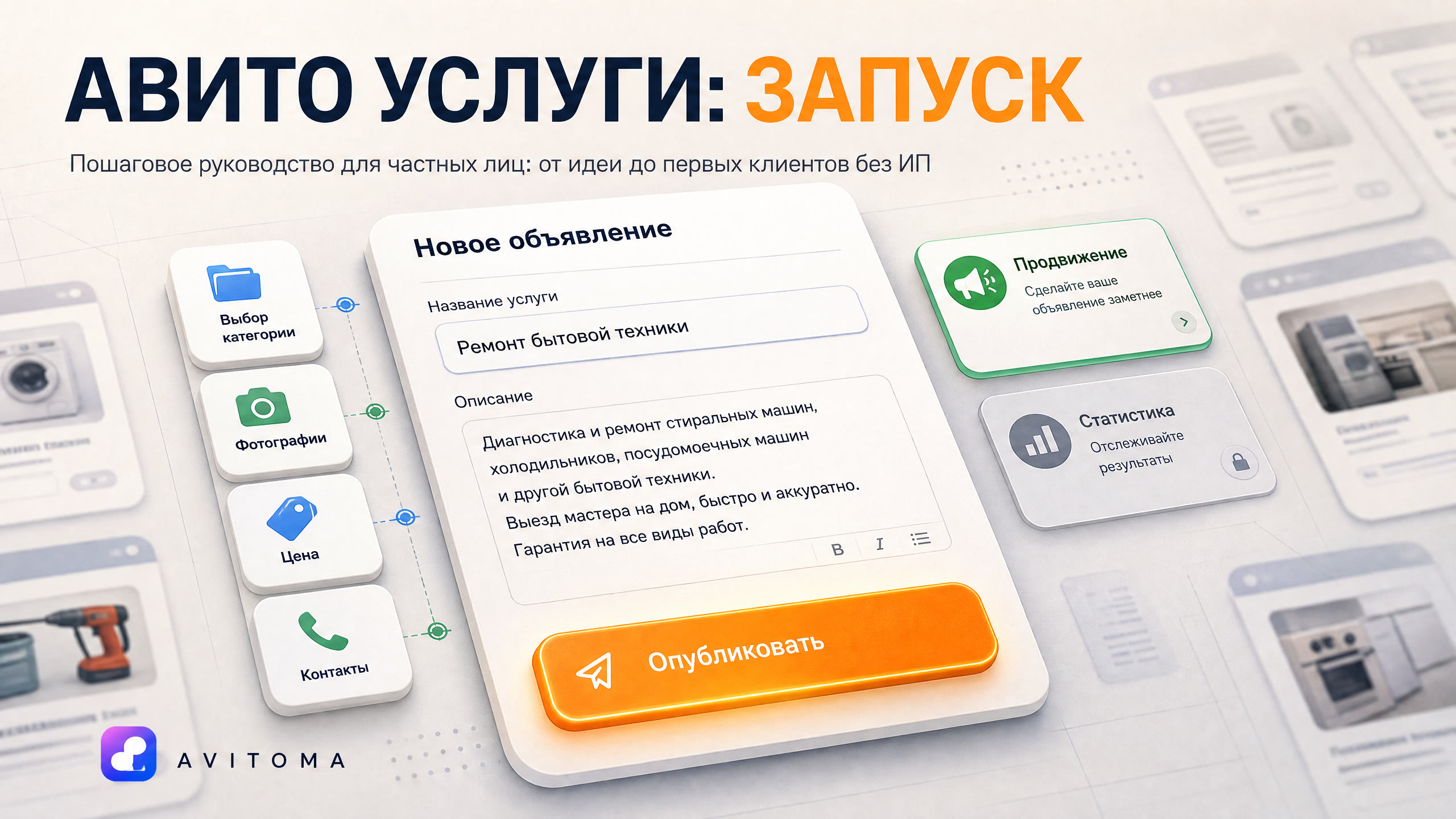 Заработок на Авито: услуги для частных лиц 2026