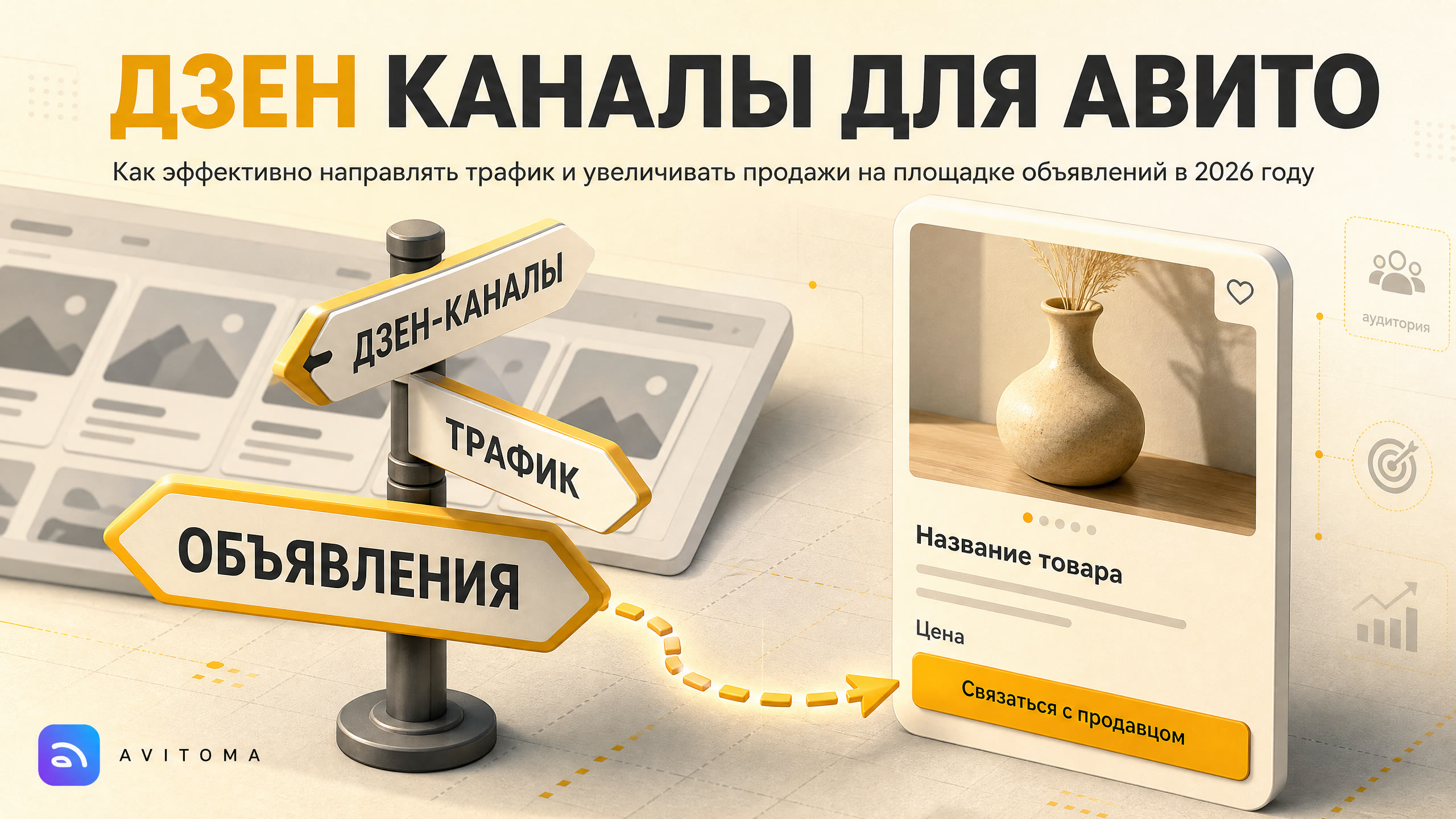 Как Дзен-каналы помогают продавать на Авито в 2026 году