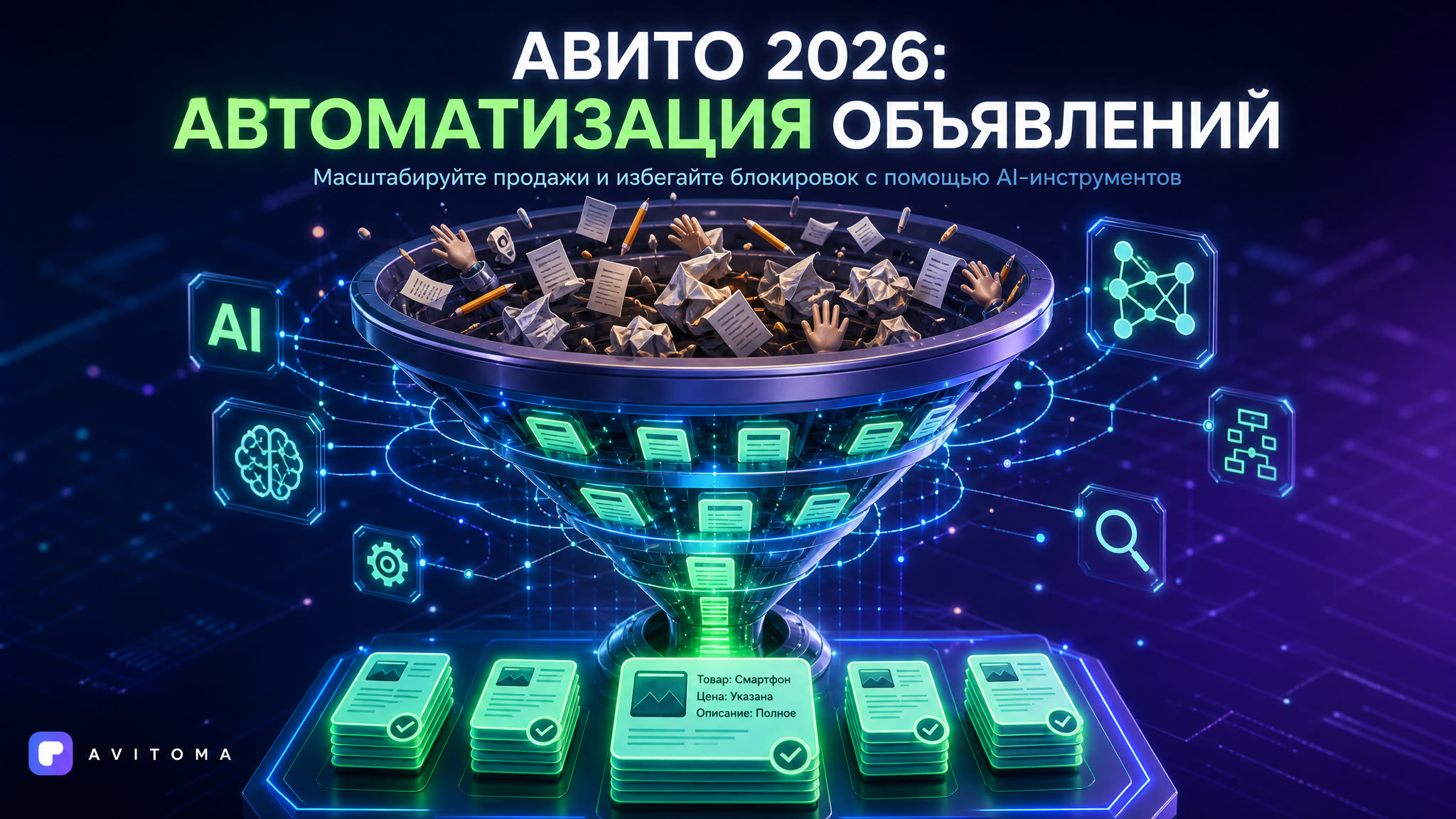 Эффективное управление объявлениями Авито в 2026