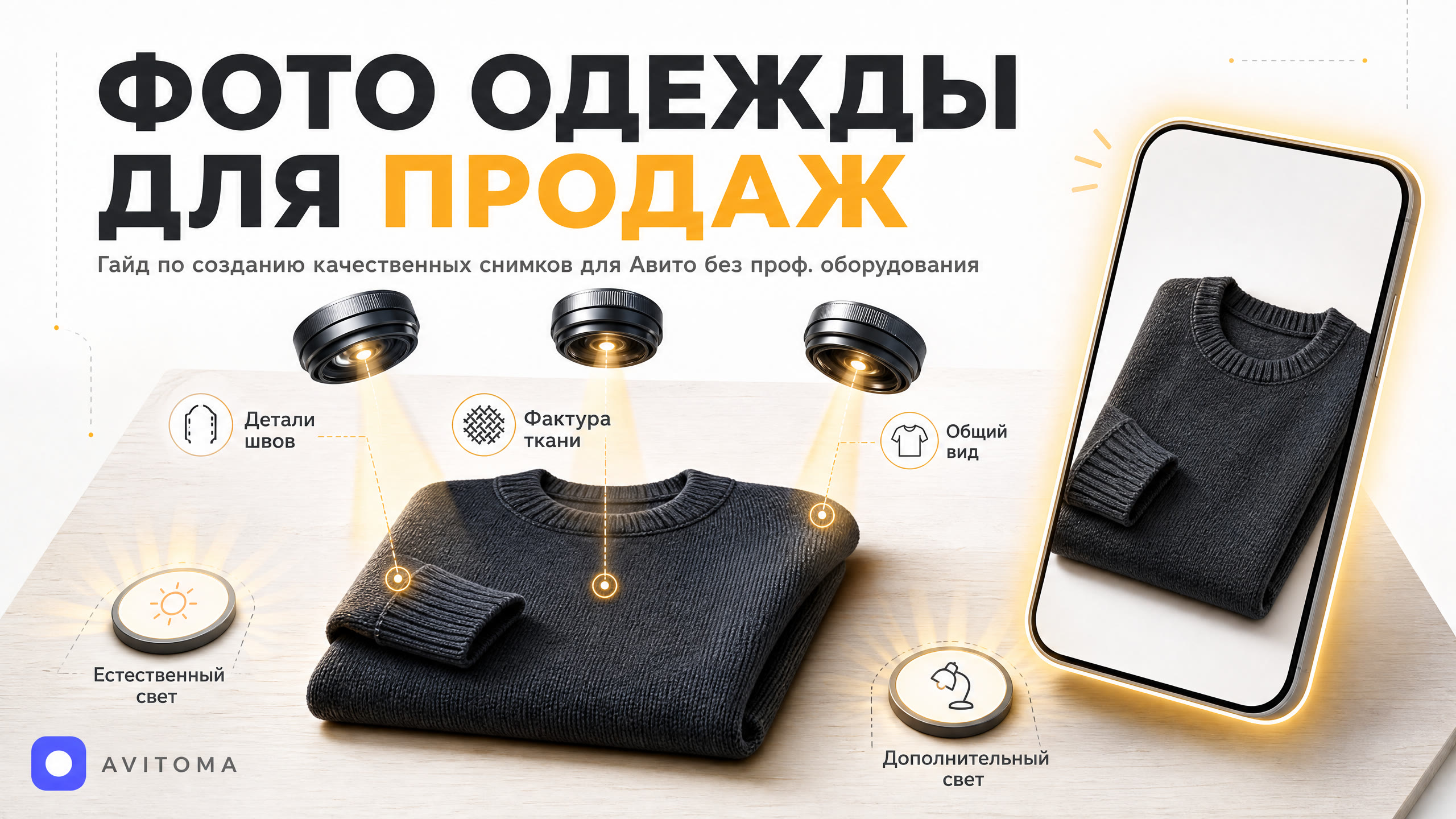 Фото одежды для Авито: гайд по продающим снимкам в 2026 году