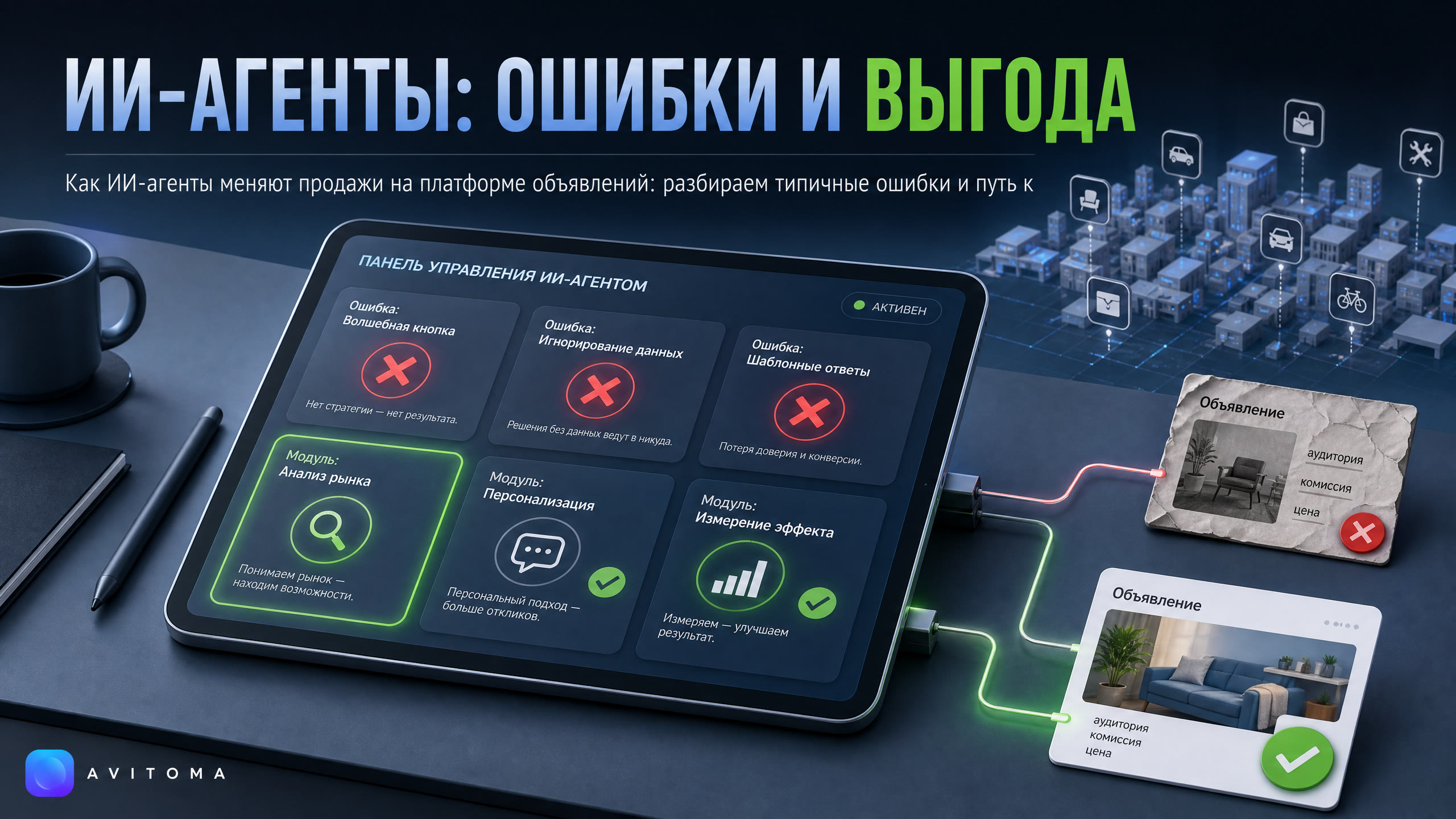 ИИ-агенты в продажах на Авито: ошибки и реальная выгода 2026