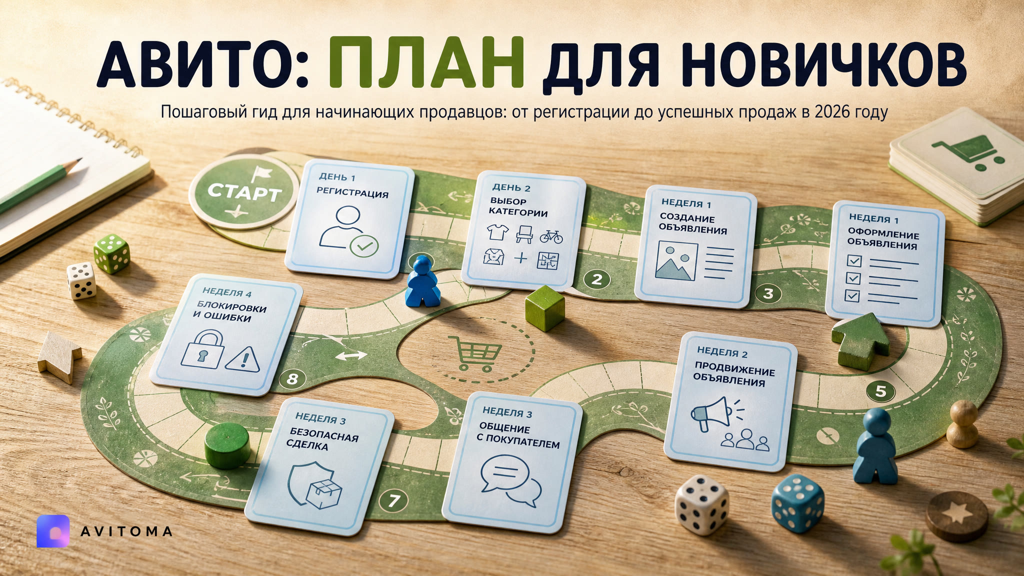 Как можно продавать на Авито: план для новичков