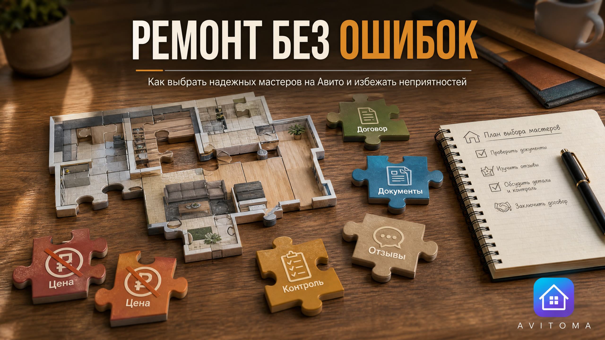 Найти надежных ремонтников квартиры на Авито: советы