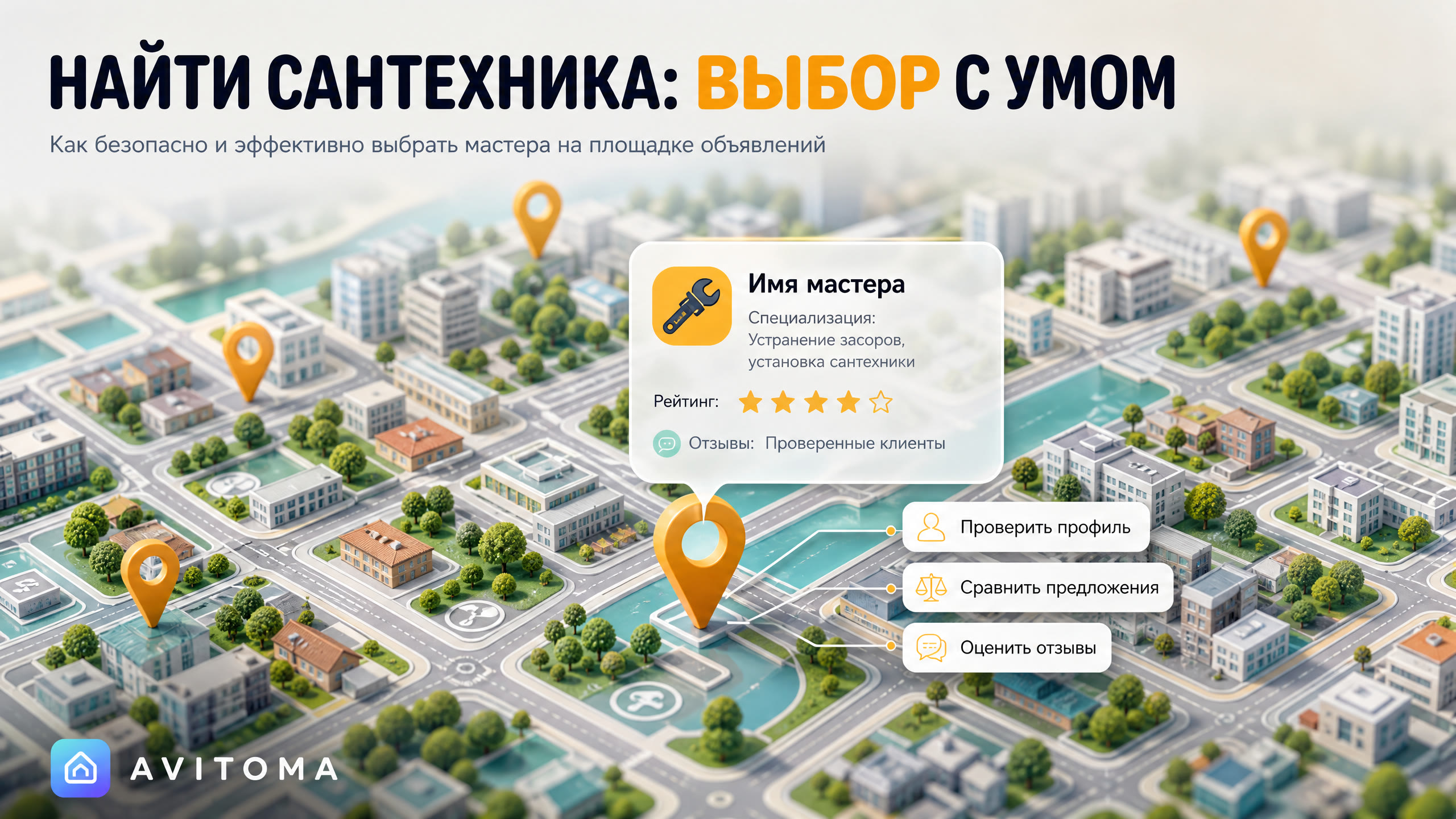 Как найти сантехника на Авито: услуги с умом в 2026 году