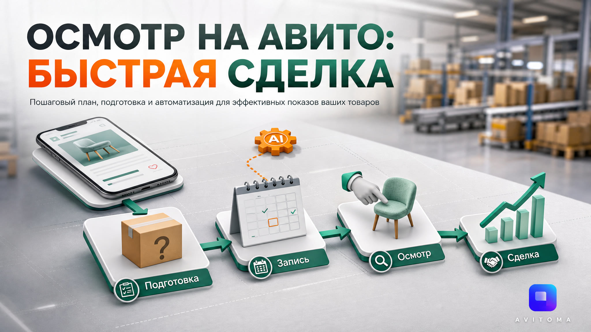 Предварительный осмотр на Авито: показы и быстрая сделка