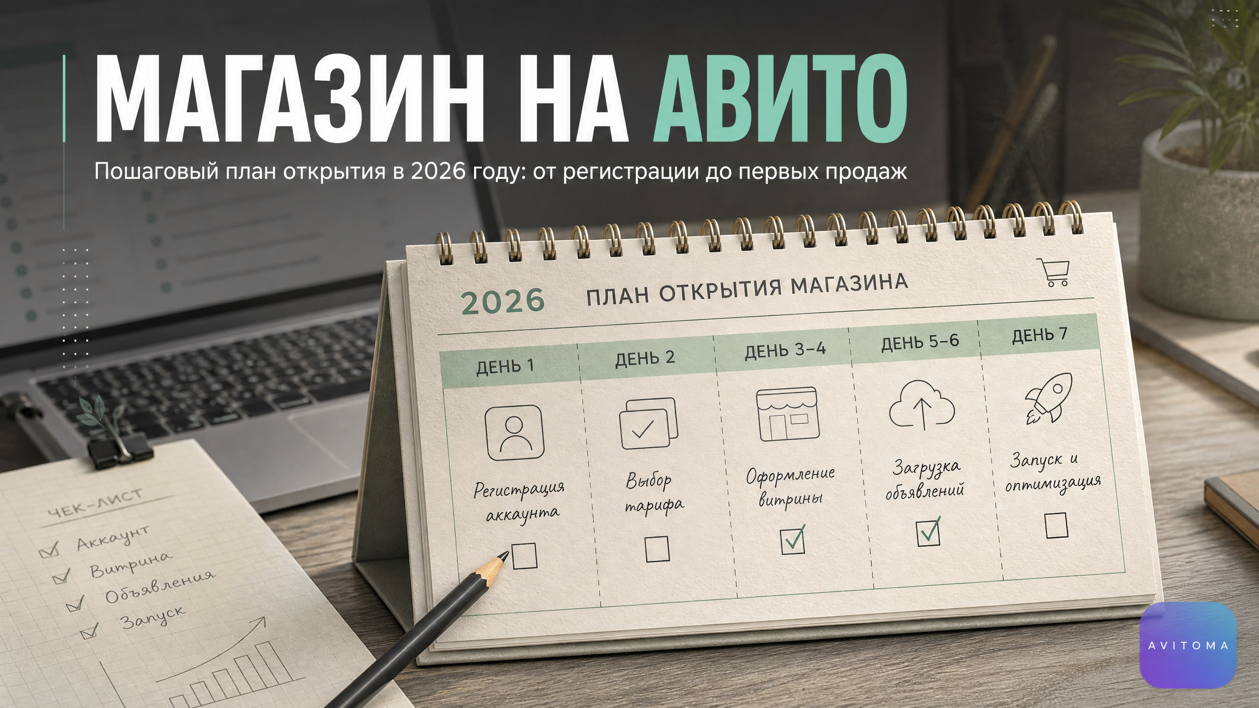 Как открыть новый магазин на Авито: пошаговый план на 2026 год