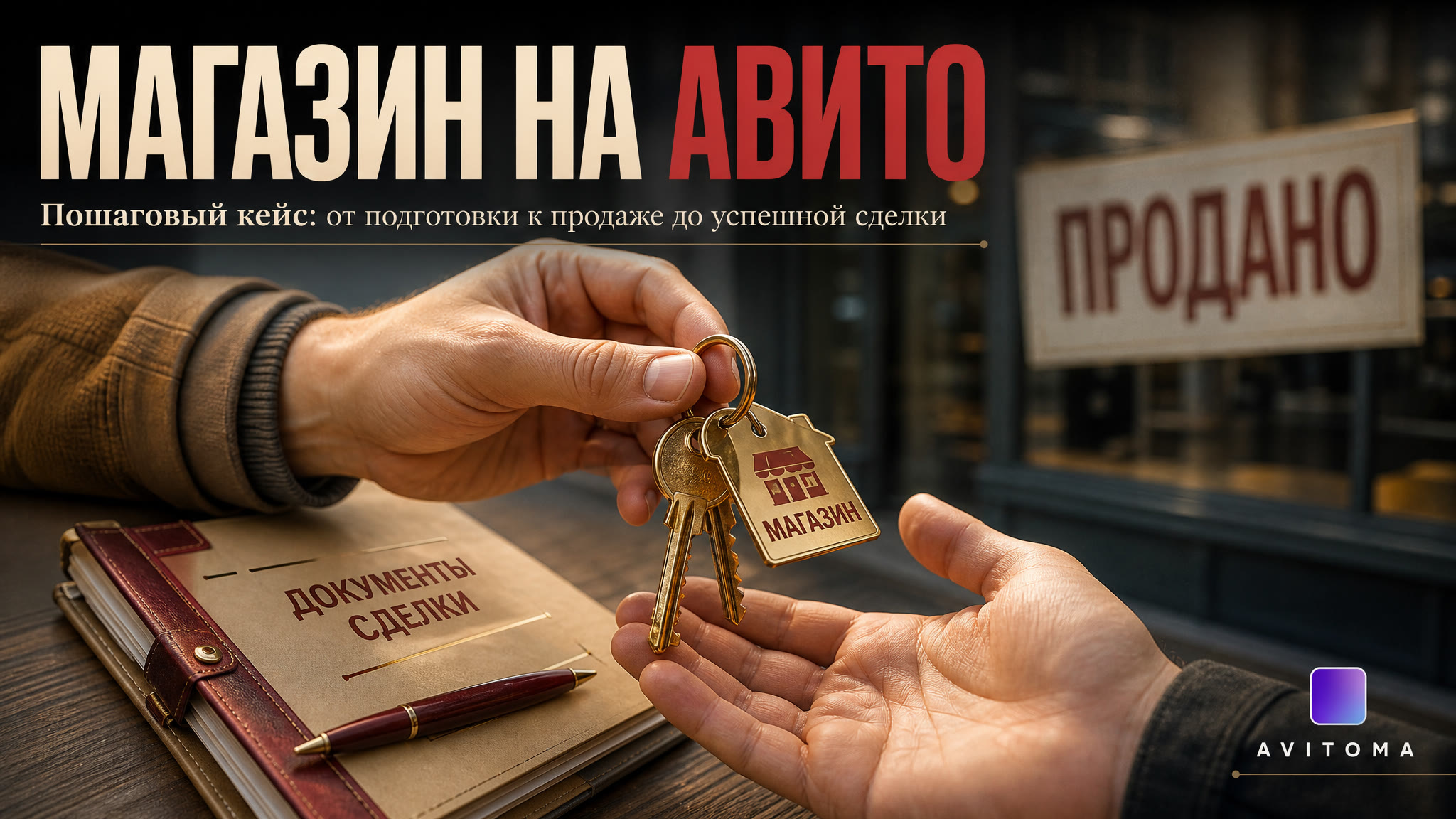 Как продать магазин на Авито: от объявления до сделки