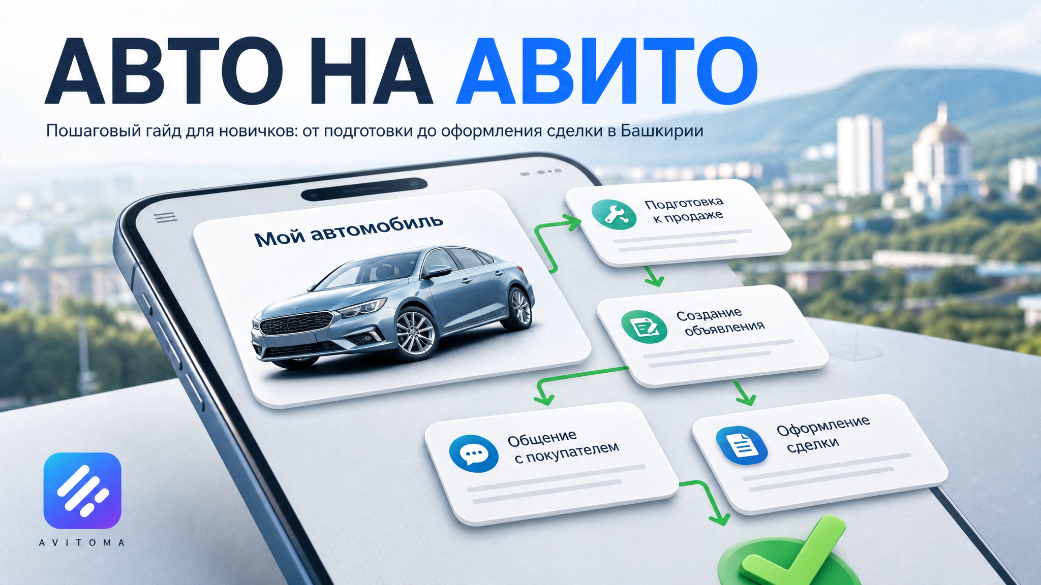 Как продать авто на Авито в Башкирии: пошаговый гайд 2026