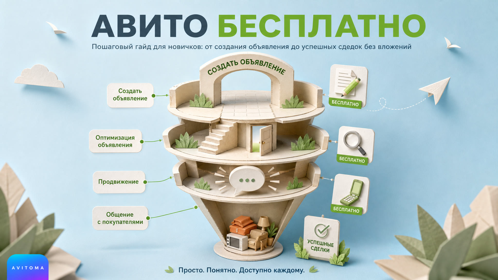 Как продать на Авито бесплатно: полный гайд для новичков 2026