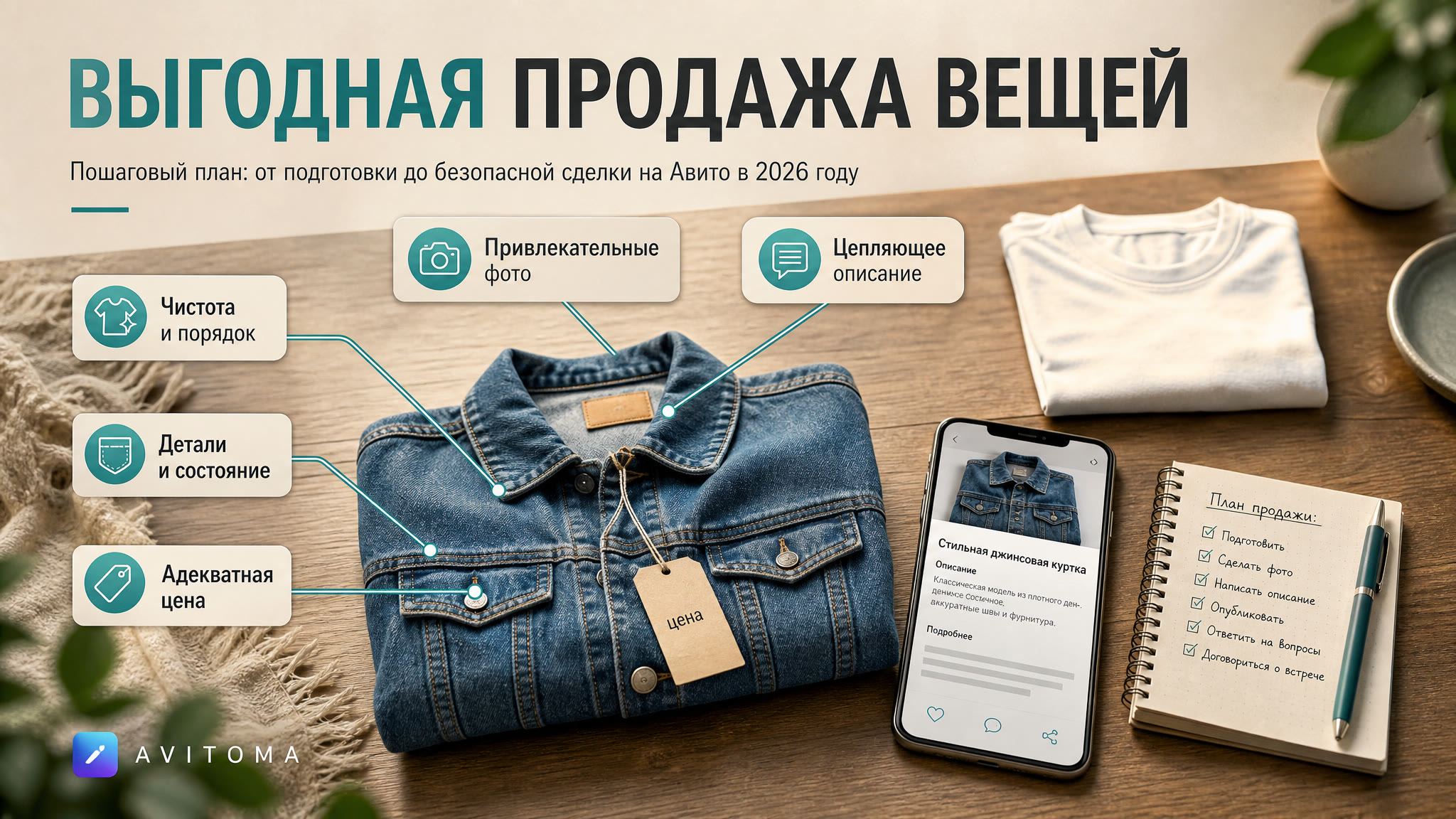Как продавать б/у вещи на Авито: максимум прибыли в 2026