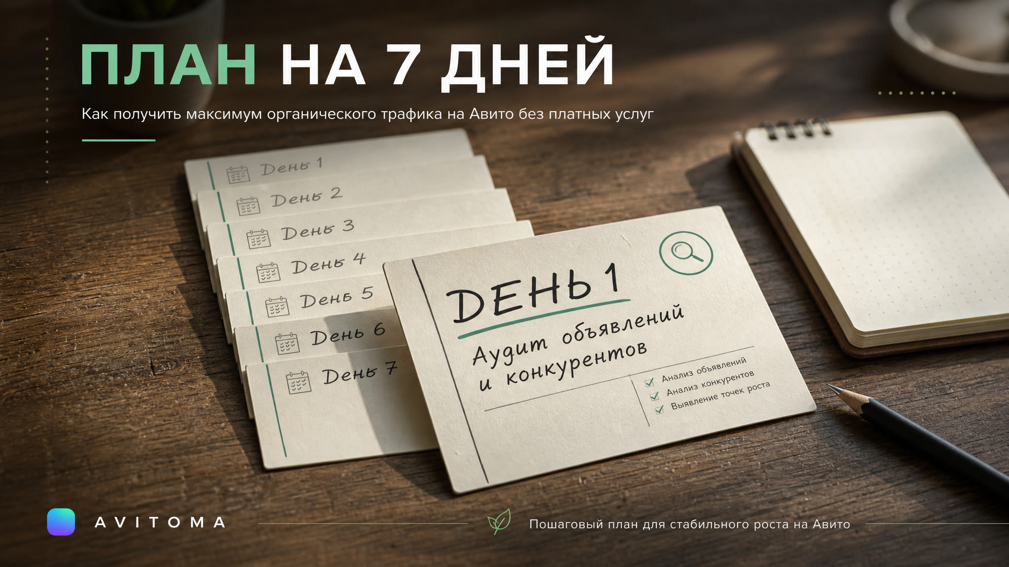 Как продавать на Авито без платного продвижения: план на 7 дней