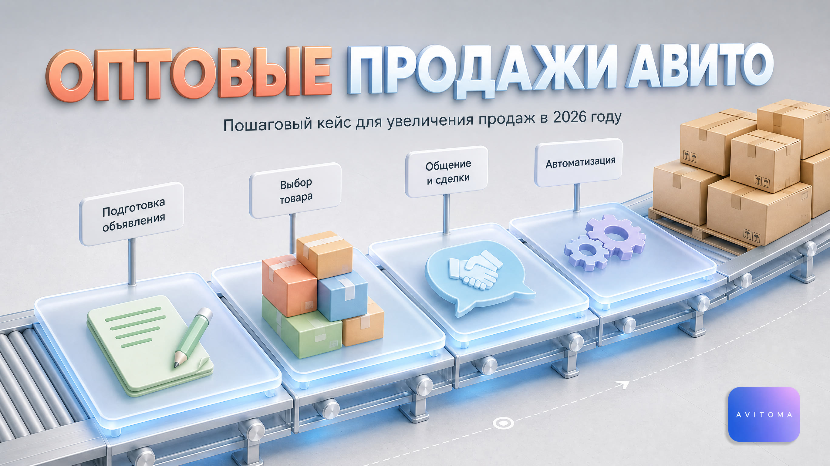 Как продавать товары оптом на Авито в 2026 году: пошаговый кейс