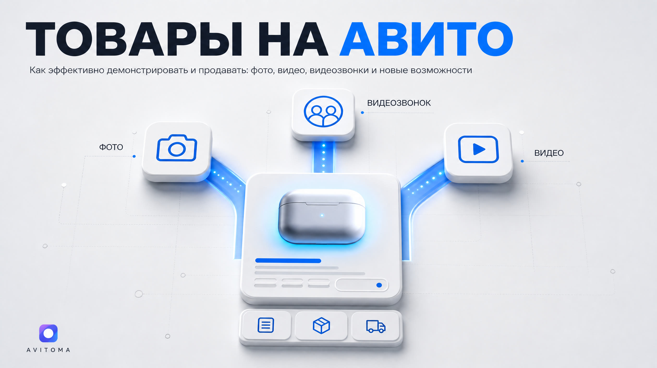 Как продавать товары с демонстрацией на Авито в 2026 году?