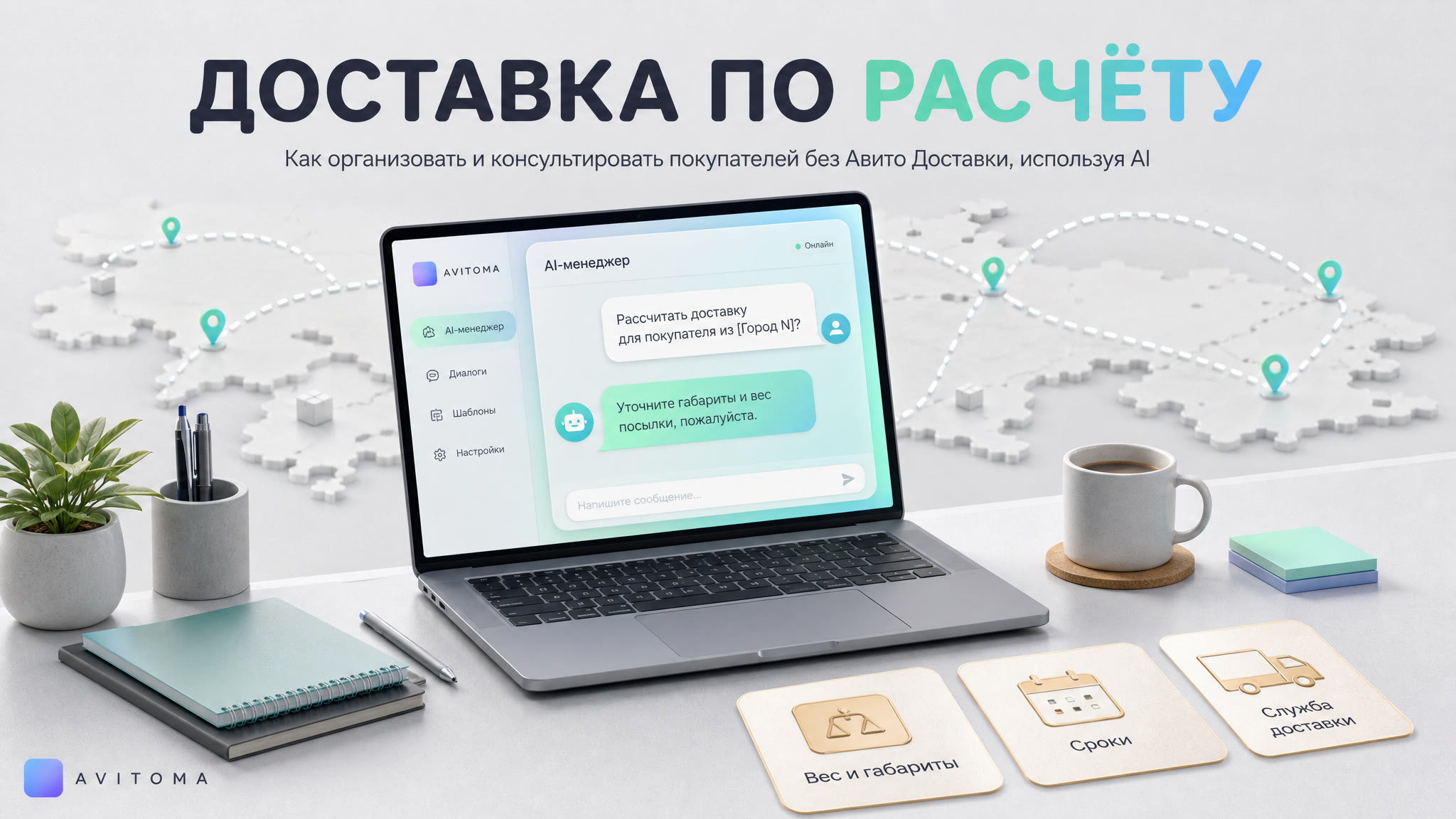 Доставка по расчёту на Авито: как организовать и консультировать