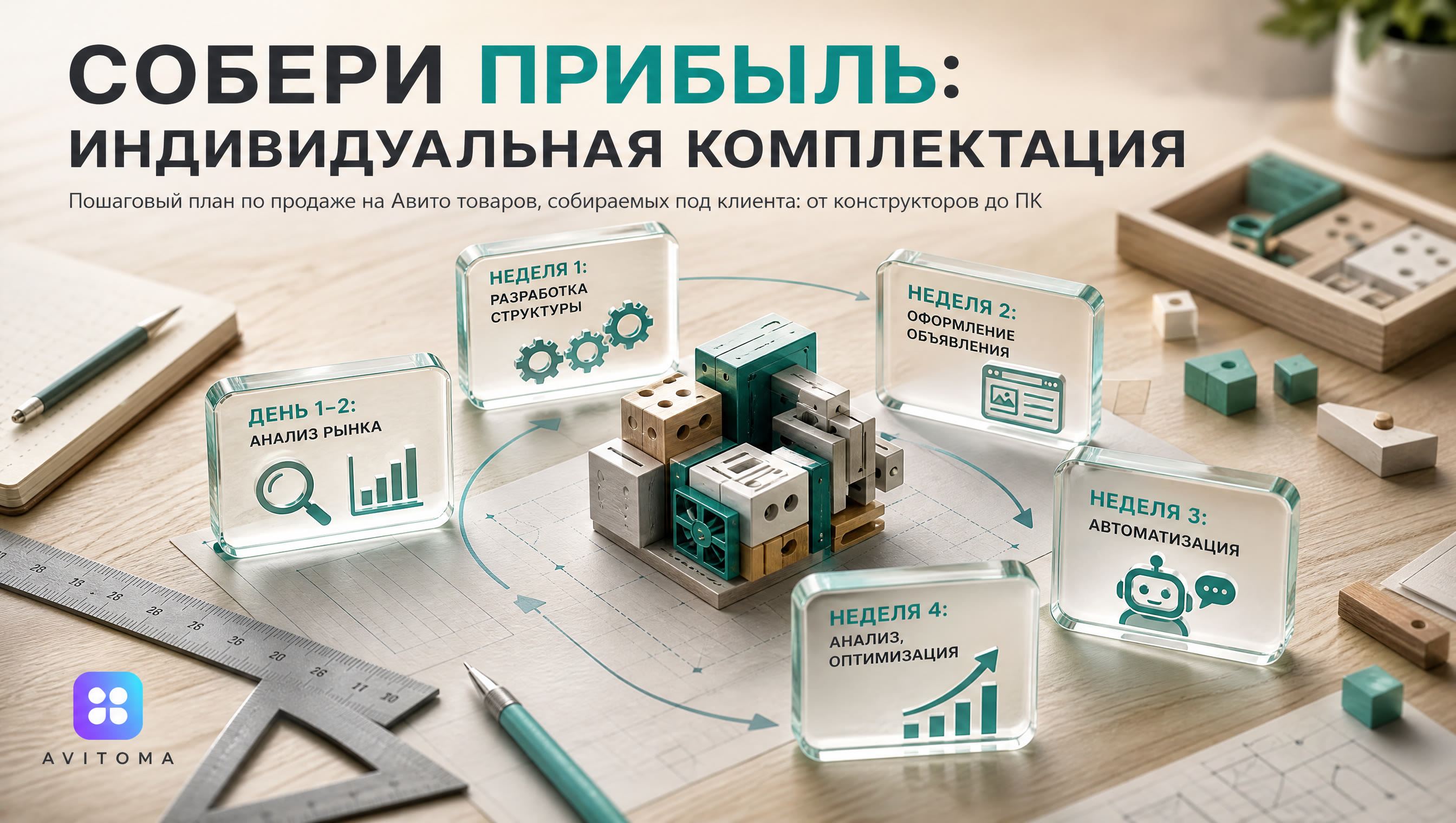 Как продавать товары с индивидуальной комплектацией на Авито