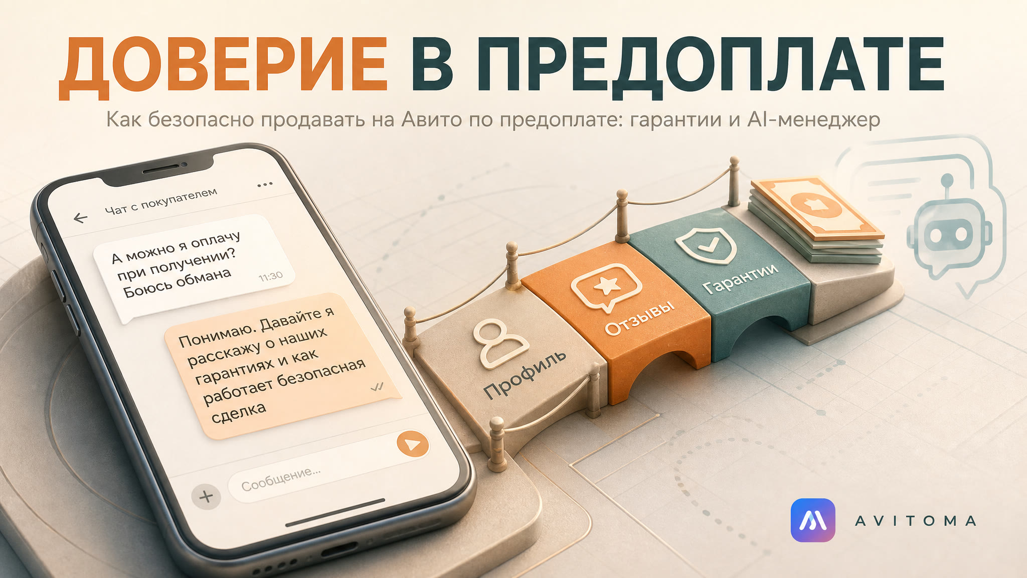 Как продавать на Авито по предоплате без обмана: цифры доверия