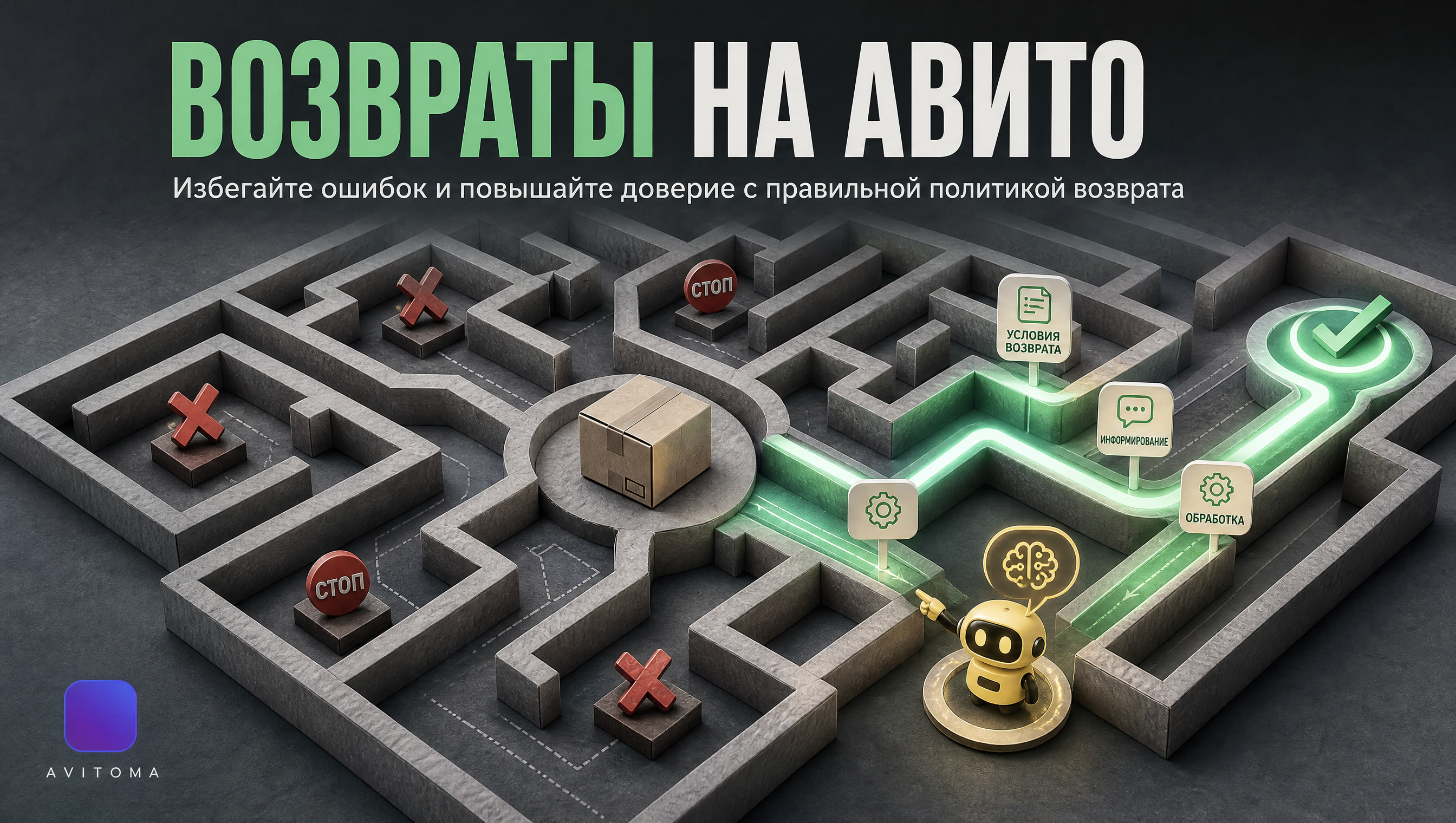 Как продавать с возвратом на Авито: ошибки и решения