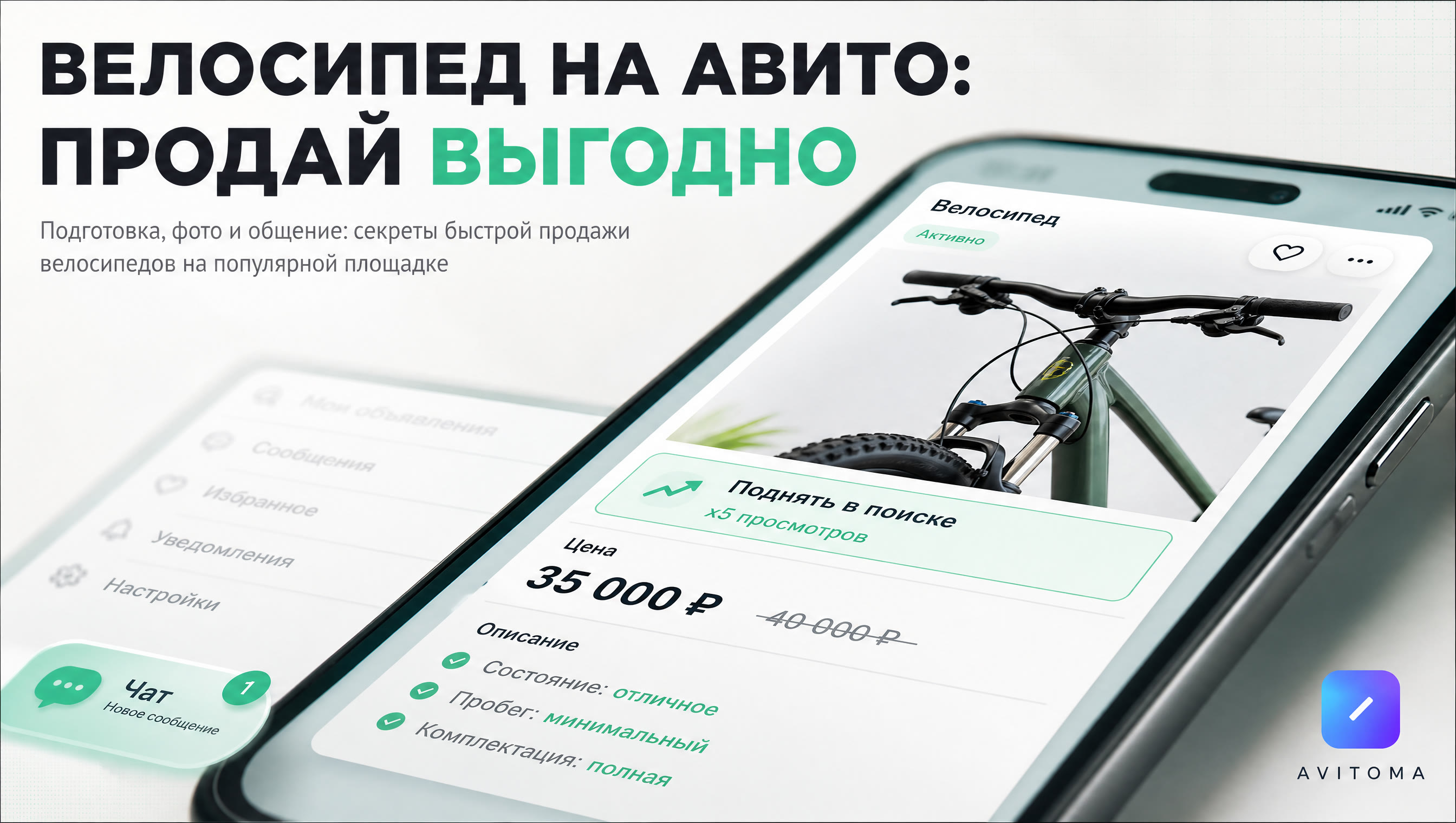 Велосипеды на Авито: как продать быстро и выгодно