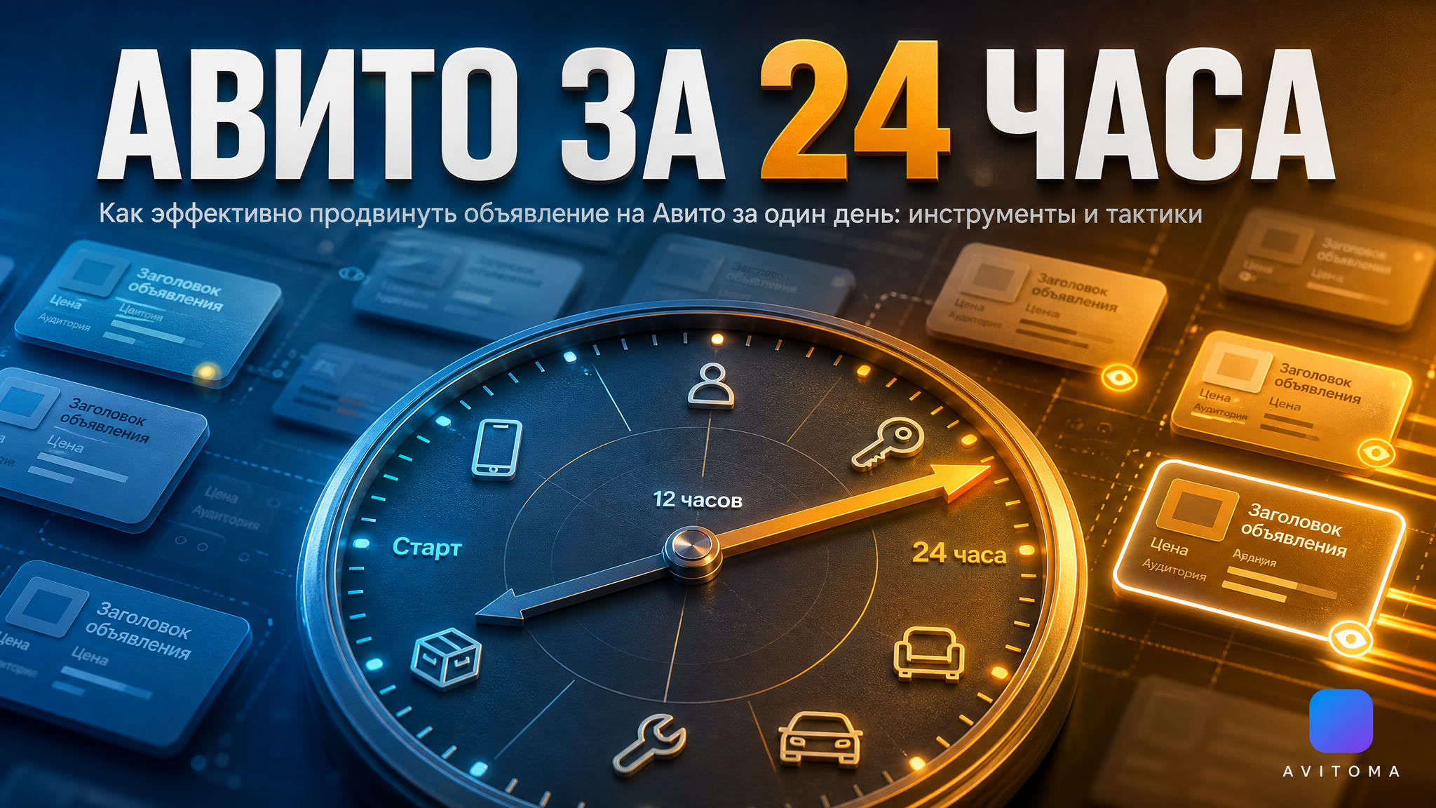 Продвижение Авито на день: как работает за 24 часа в 2026