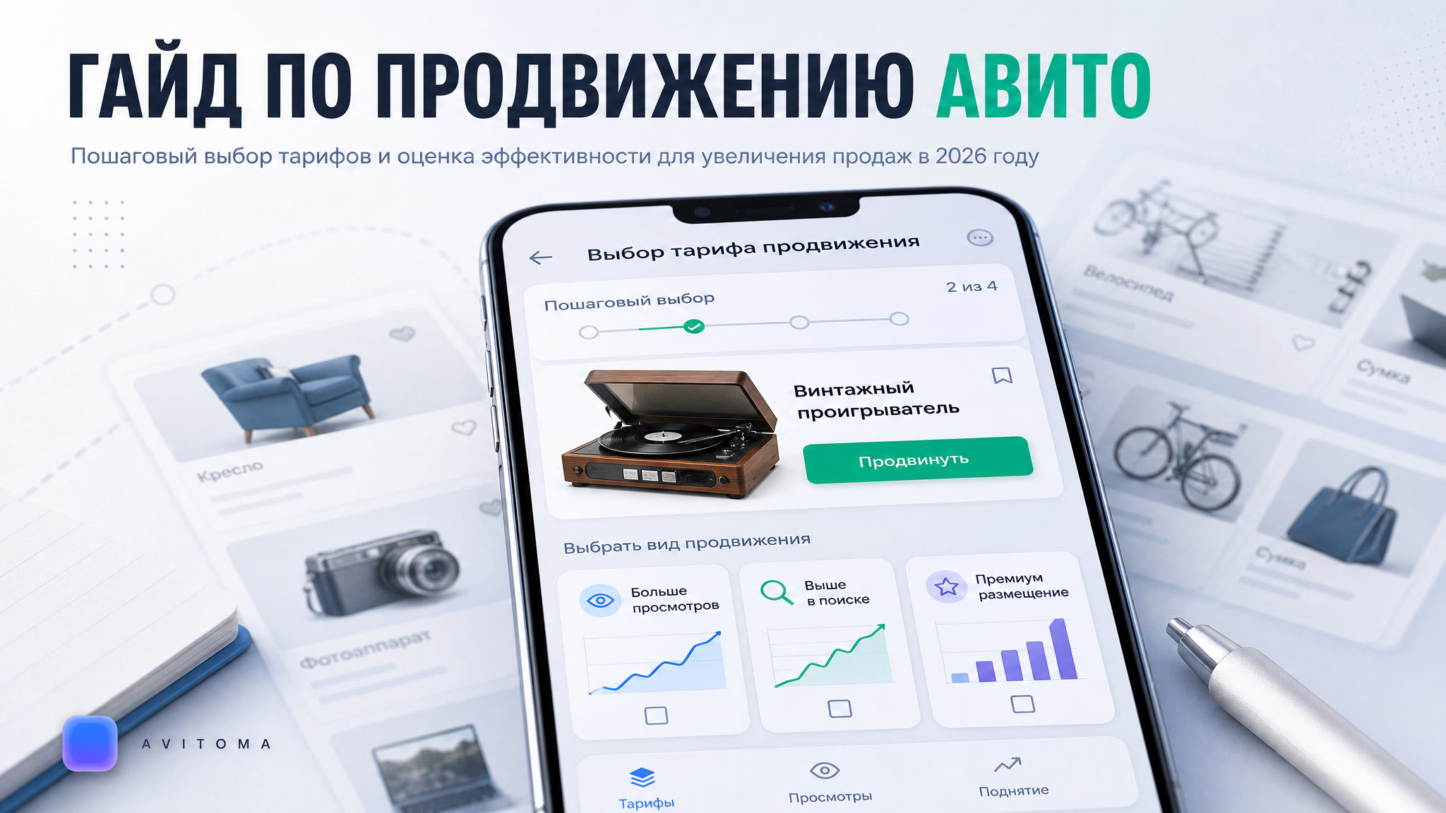 Как работает продвижение товара на Авито: полный гайд 2026