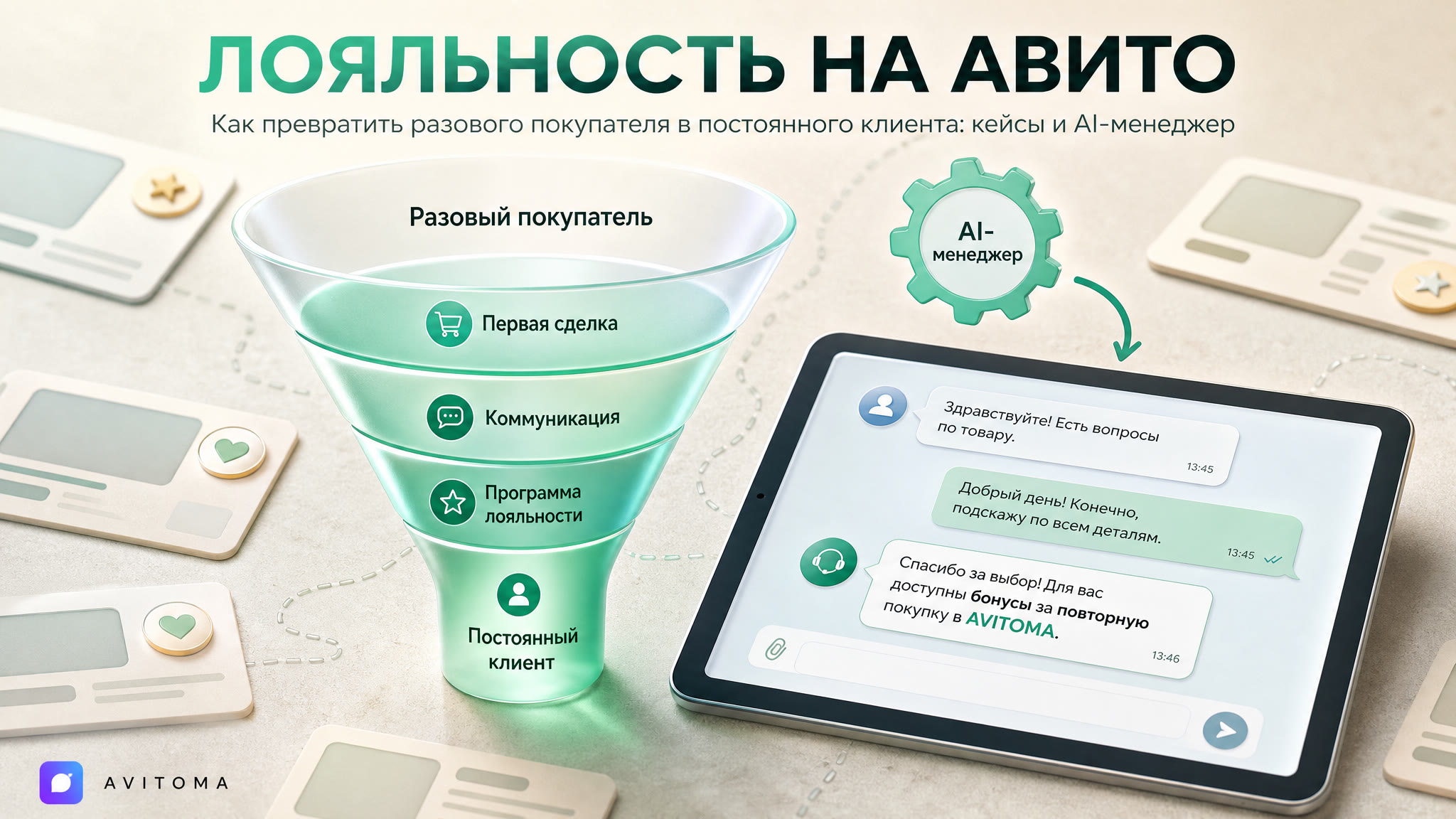 Как превратить разового покупателя Авито в лояльного