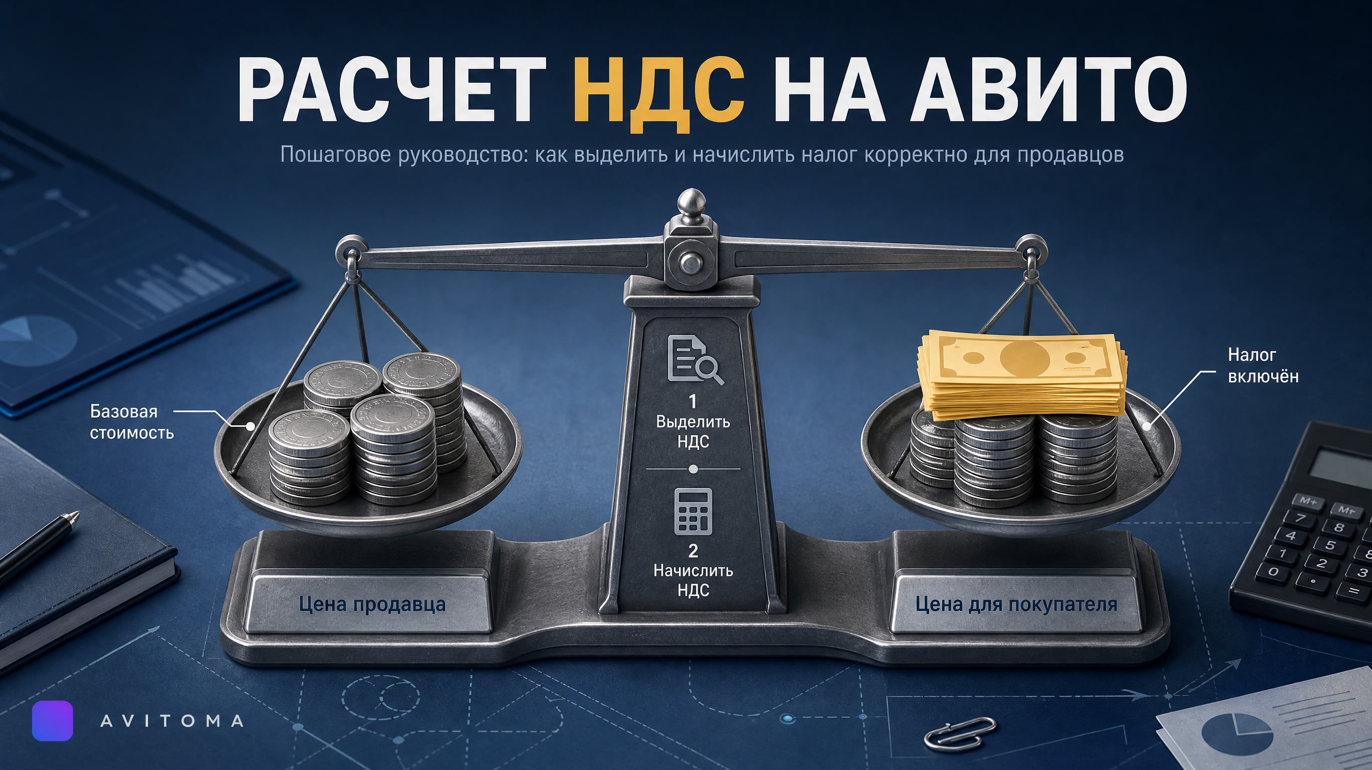 Как рассчитать НДС для Авито: корректные ставки
